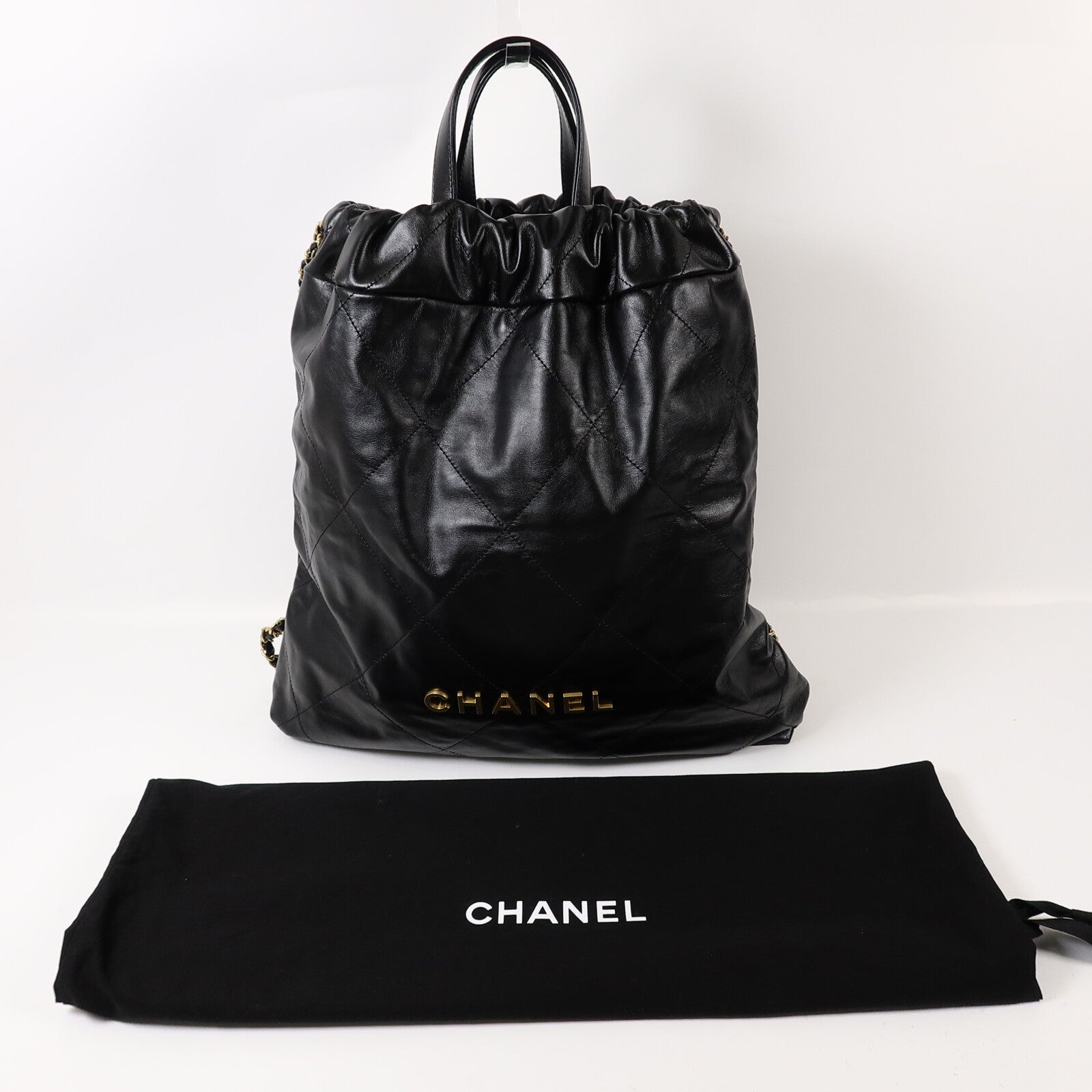 CHANEL 牛皮皮革Chanel 22 Backpack背包