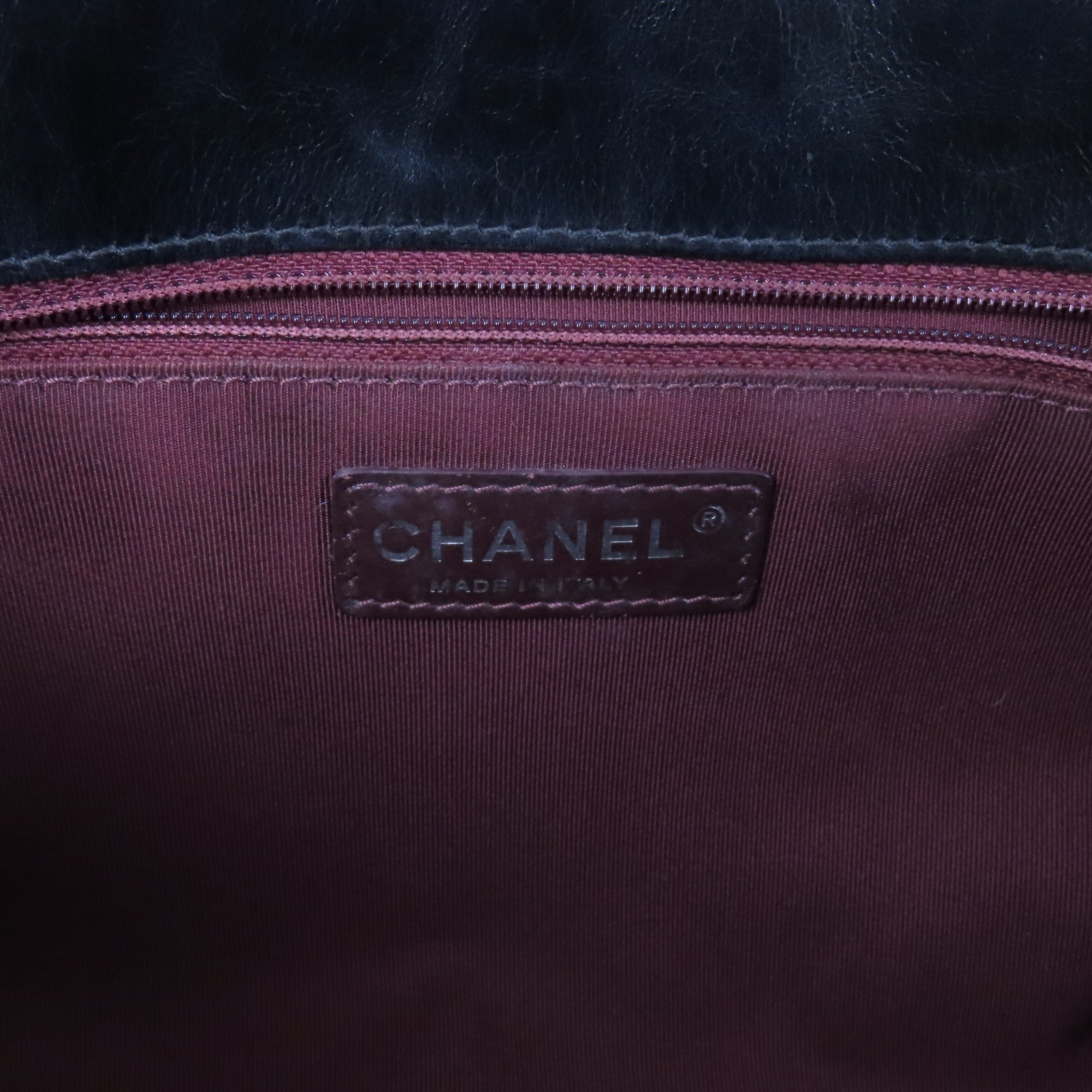 CHANEL 牛皮皮革Chain Shoulder Bag金扣鏈帶肩背袋
