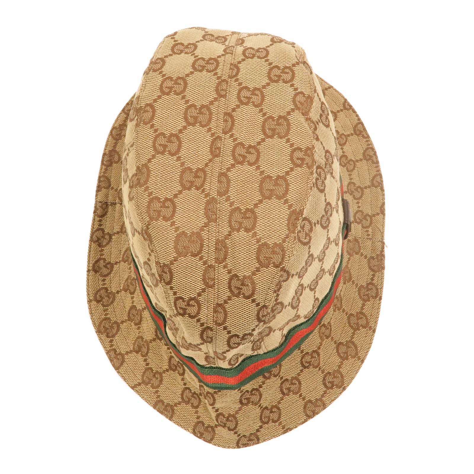GUCCI 帆布GG Canvas Bucket Hat(M)帽子