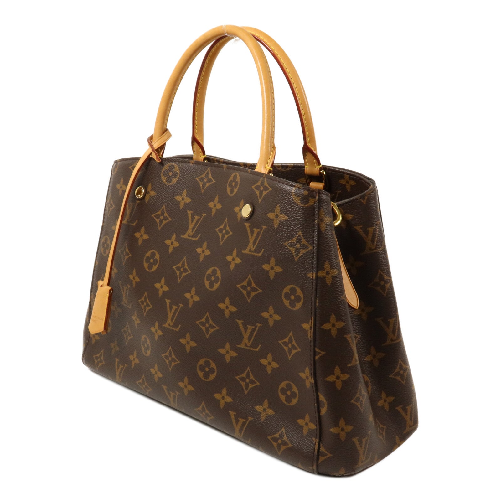 LOUIS VUITTON Monogram Montaigne MM手挽肩背兩用袋