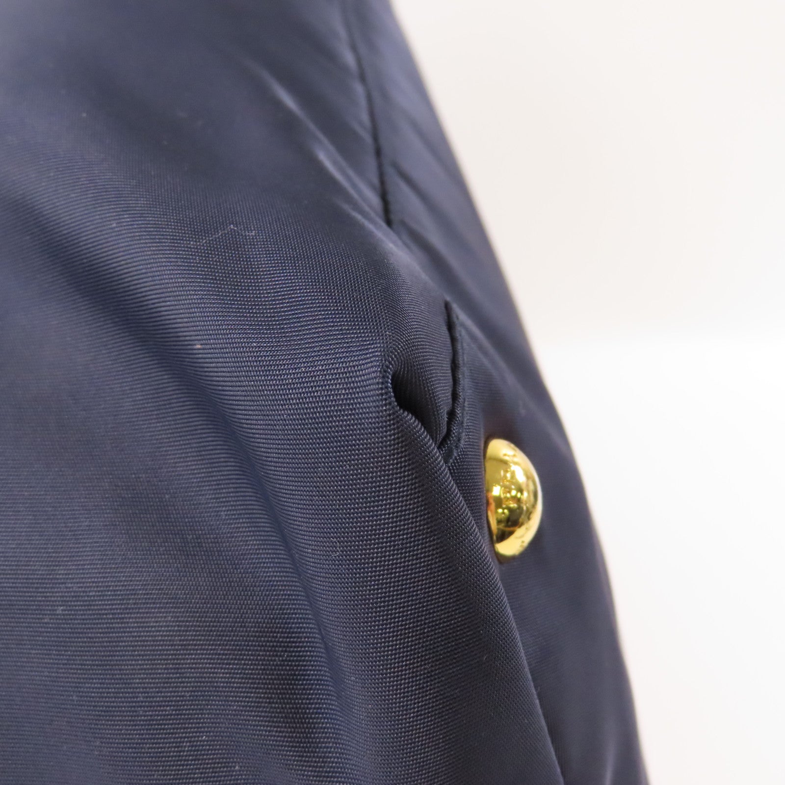 PRADA 尼龍2 way Shoulder金扣手挽肩背兩用袋
