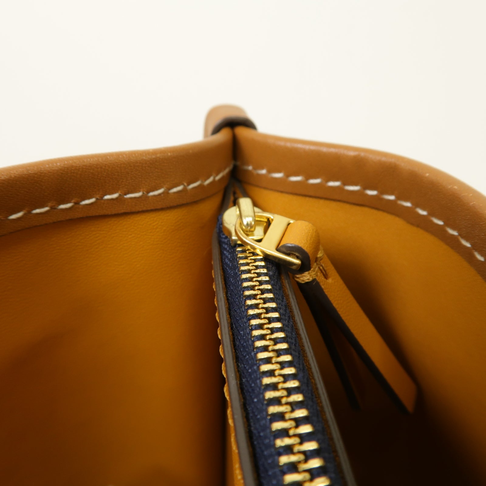 Tory Burch 帆布Tote Bag金扣手挽袋深藍色
