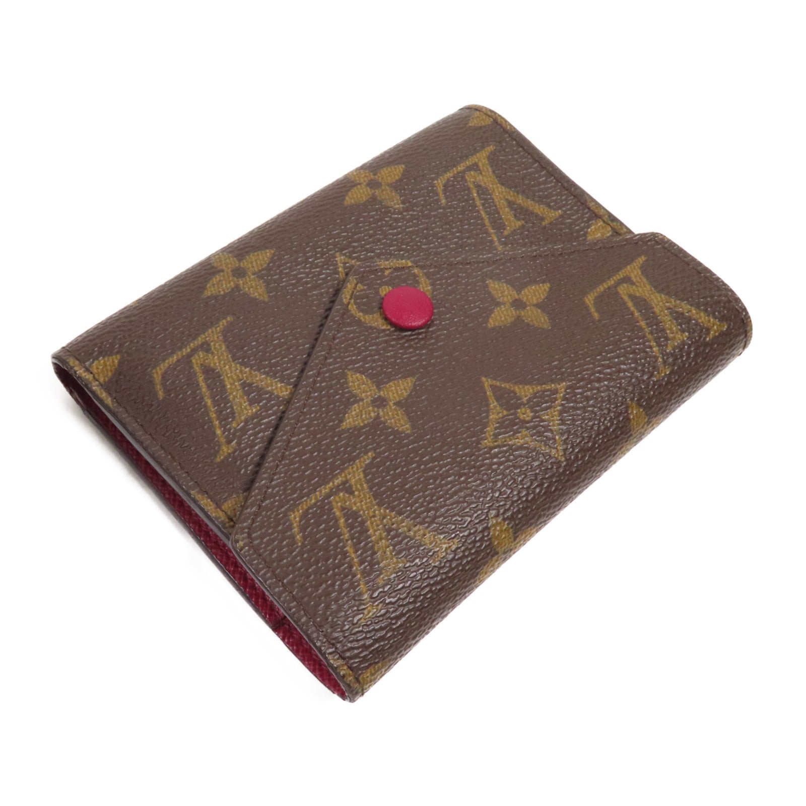 LOUIS VUITTON Monogram Portefeuille Victorine金扣錢包