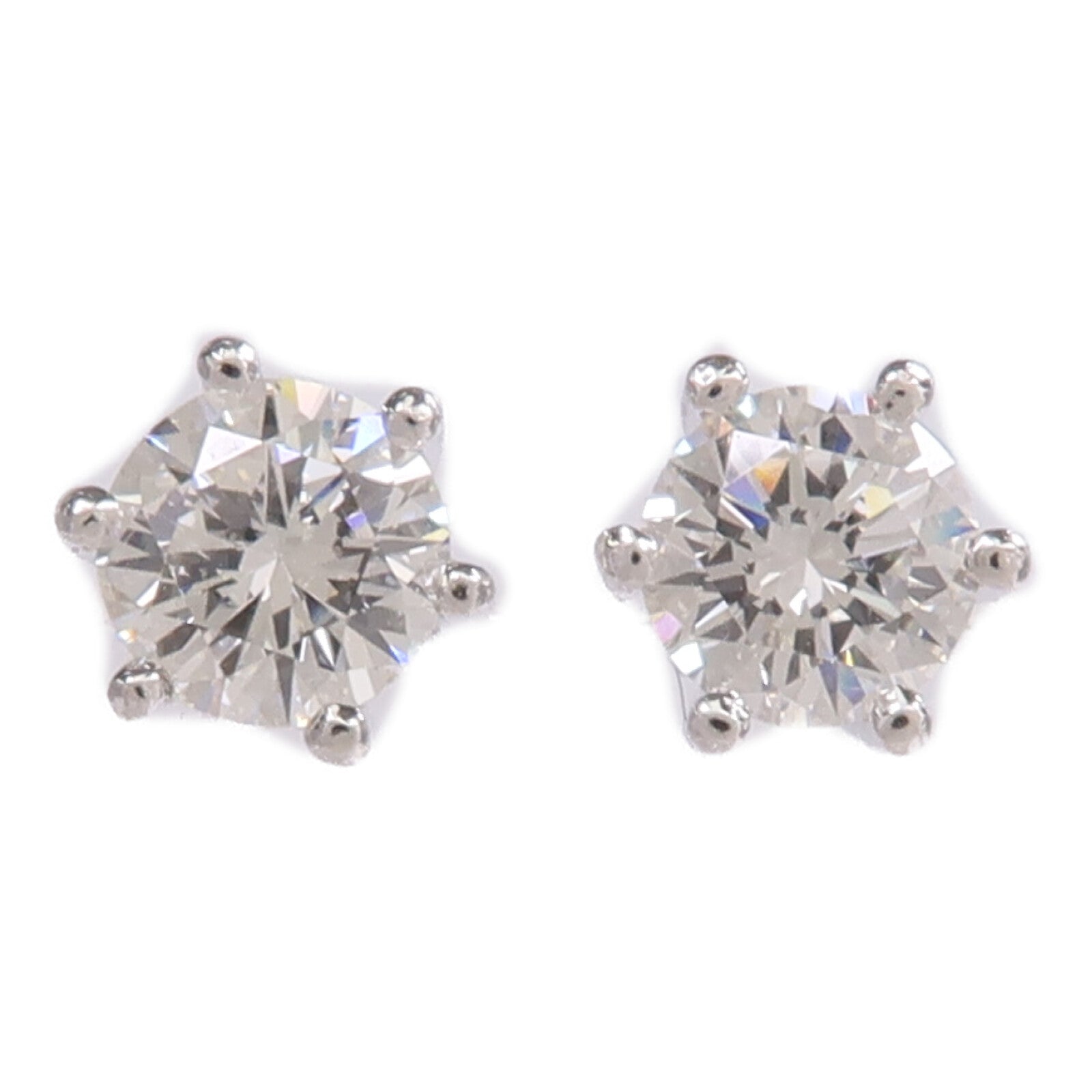 JEWELRY 18K白金Diamond Earrings鑽石耳環