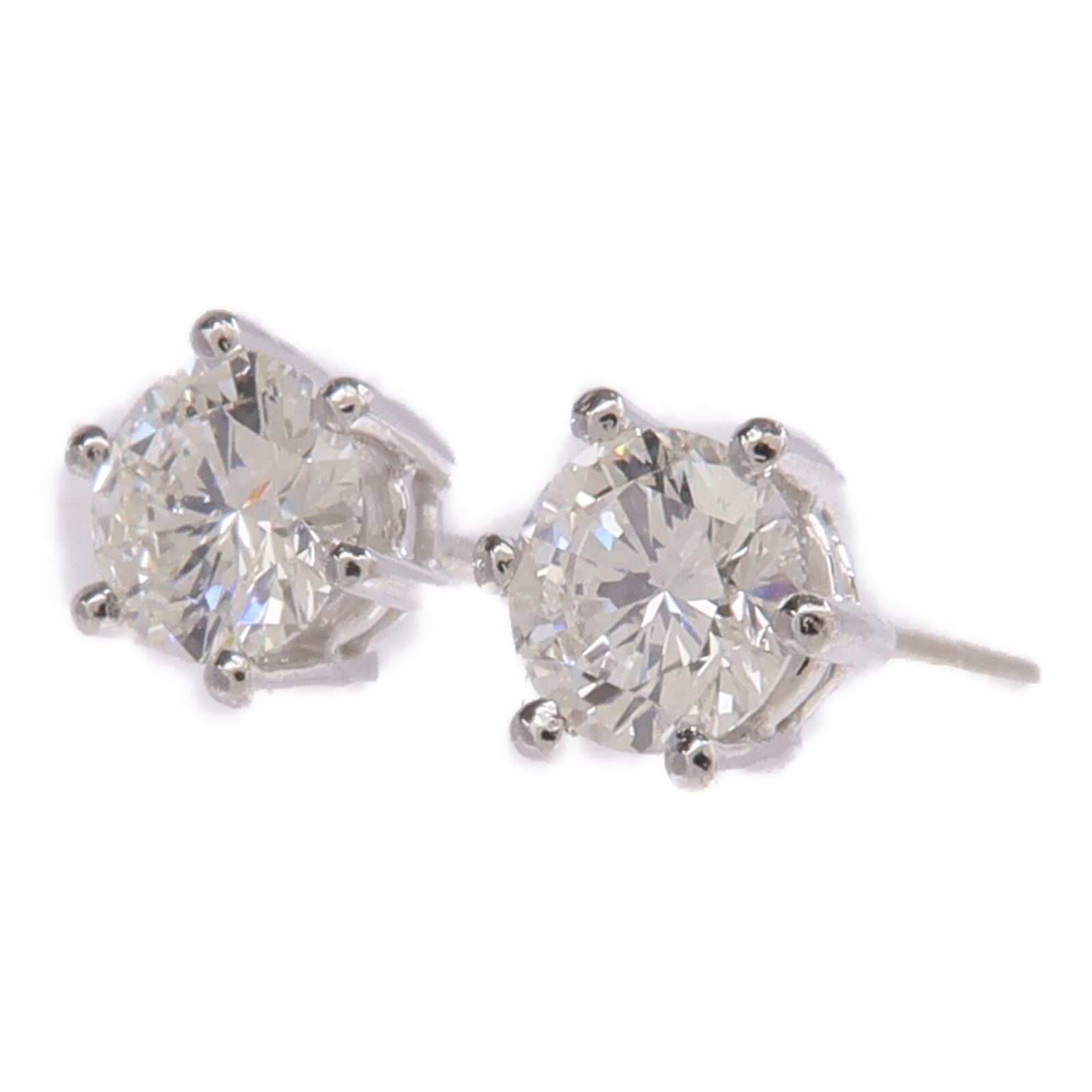 JEWELRY 18K白金Diamond Earrings鑽石耳環