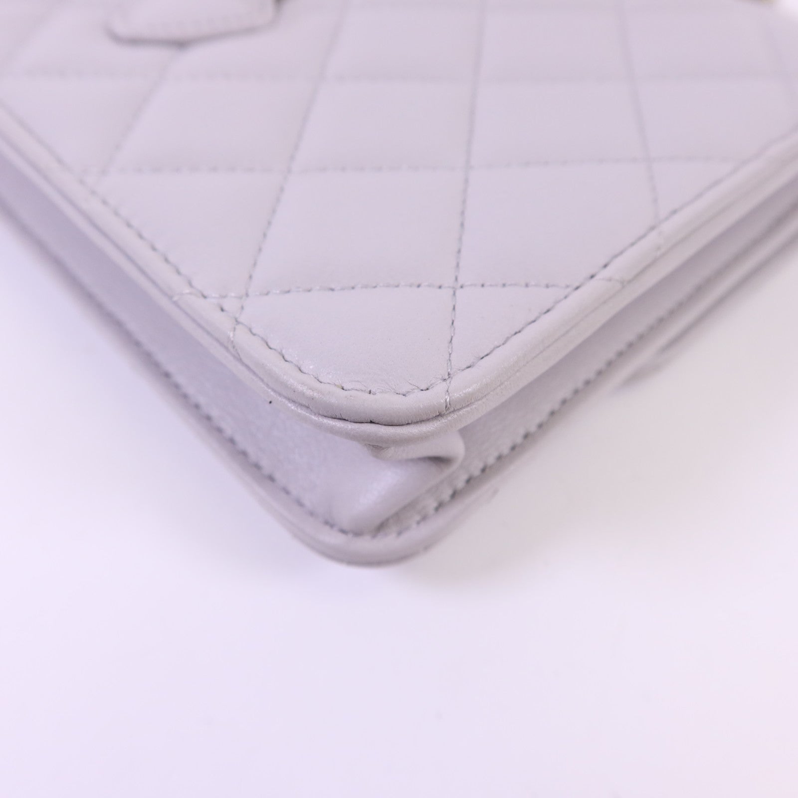 CHANEL 羊皮皮革Mini Flap Bag With Top Handle金扣手挽肩背兩用袋
