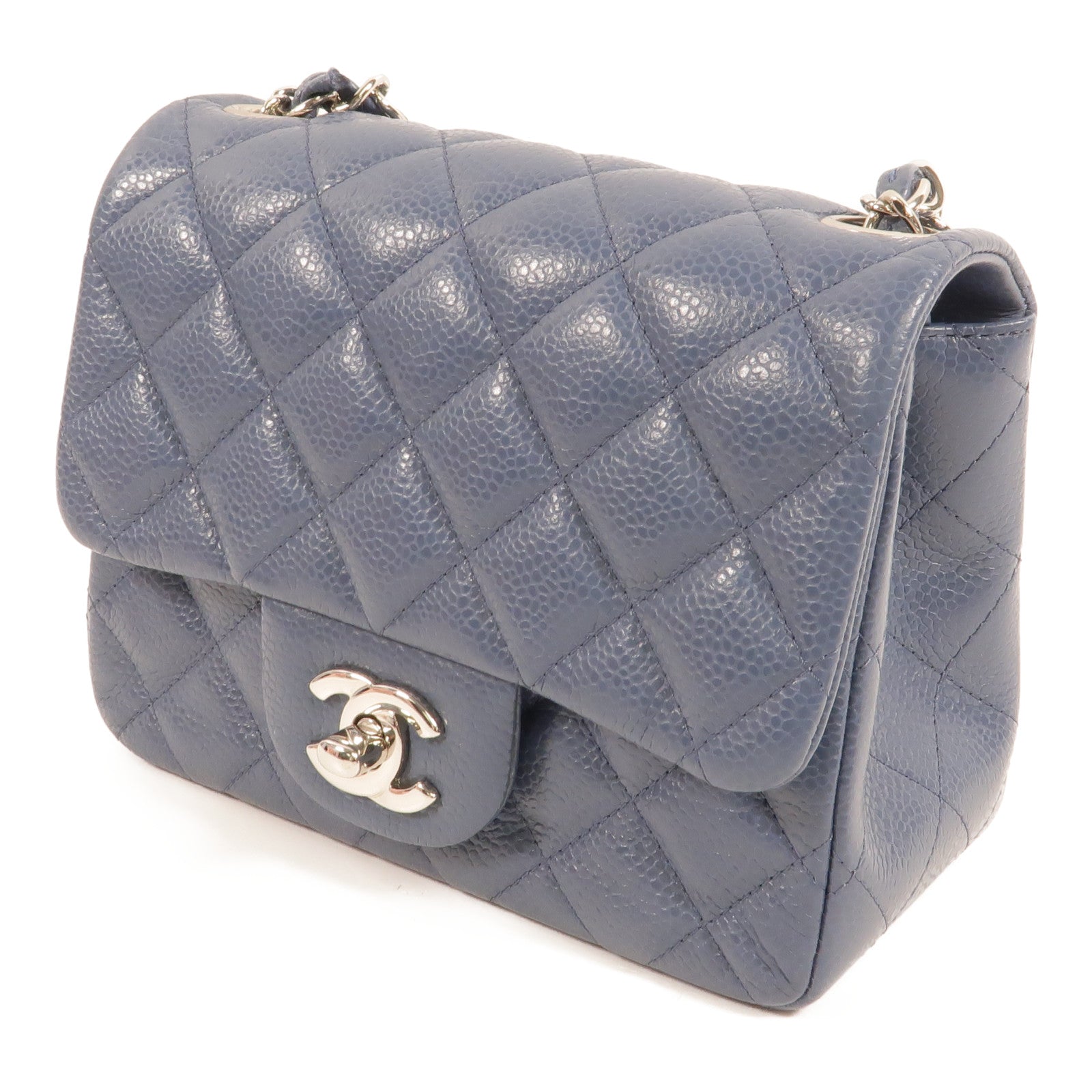 CHANEL 牛皮皮革Mini Classic 17鏈帶肩背袋