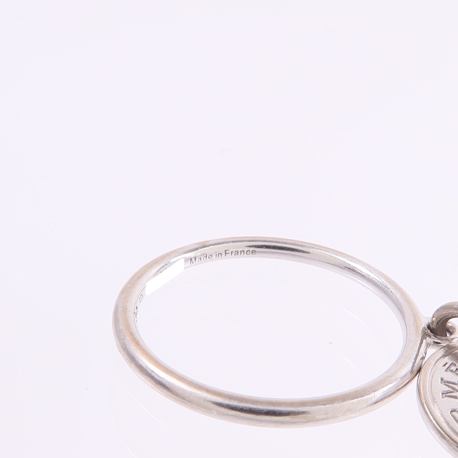 HERMES 18K白金Gambade Ring鑽石戒指