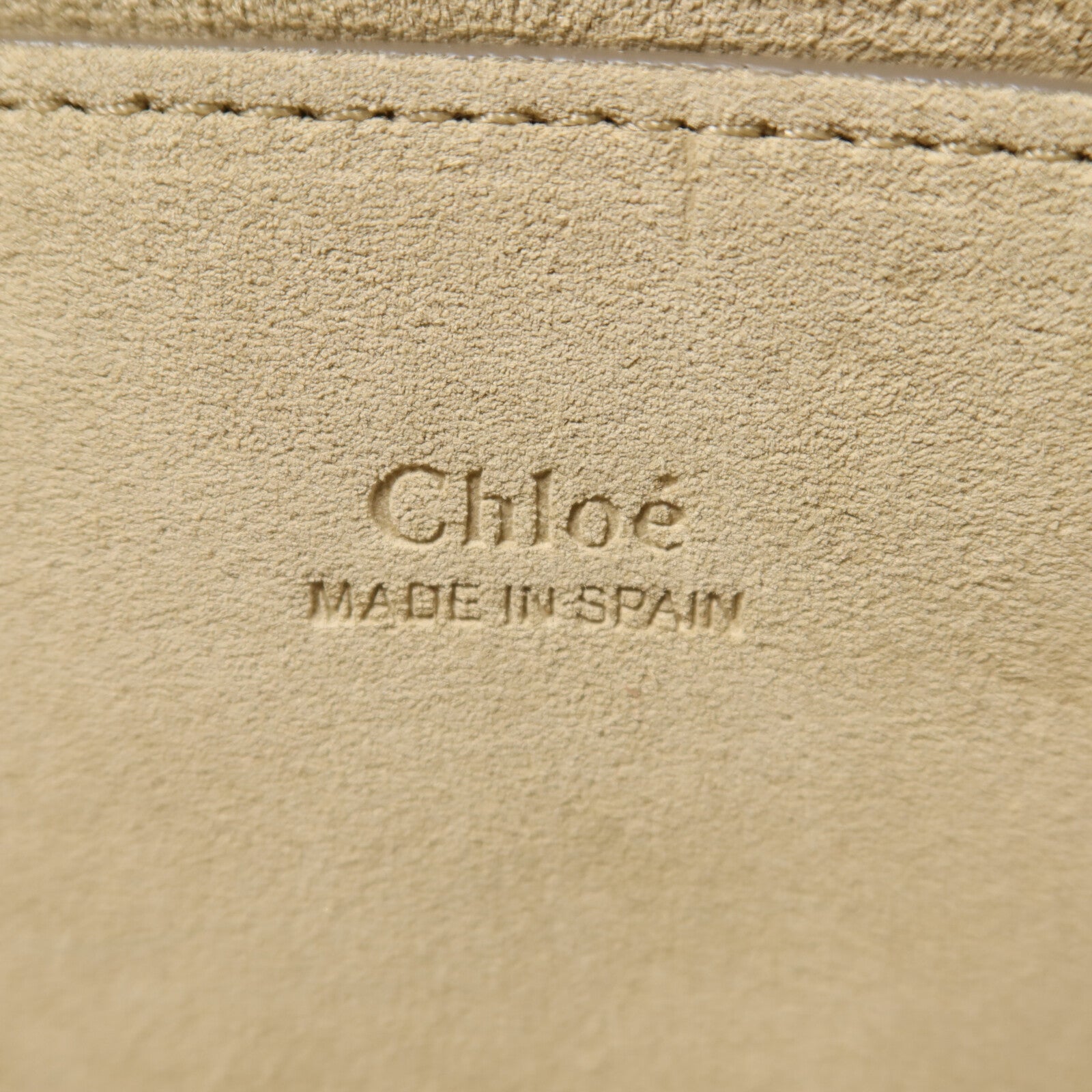 Chloe 牛皮皮革Faye肩背袋