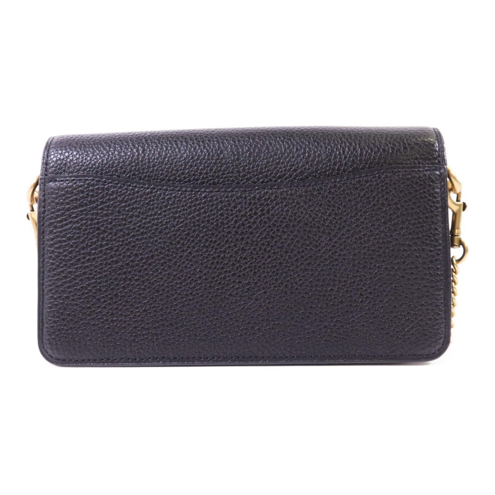 COACH 牛皮皮革2 Way Shoulder Bag金扣手挽肩背兩用袋