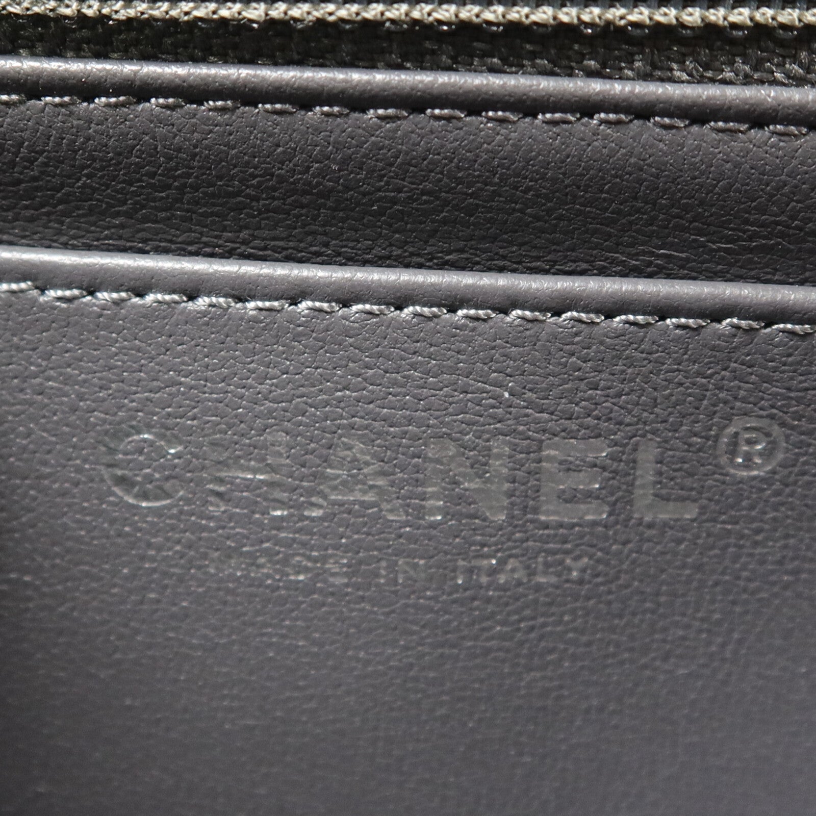 CHANEL 牛皮皮革Mini 2.55鏈帶手挽肩背兩用袋