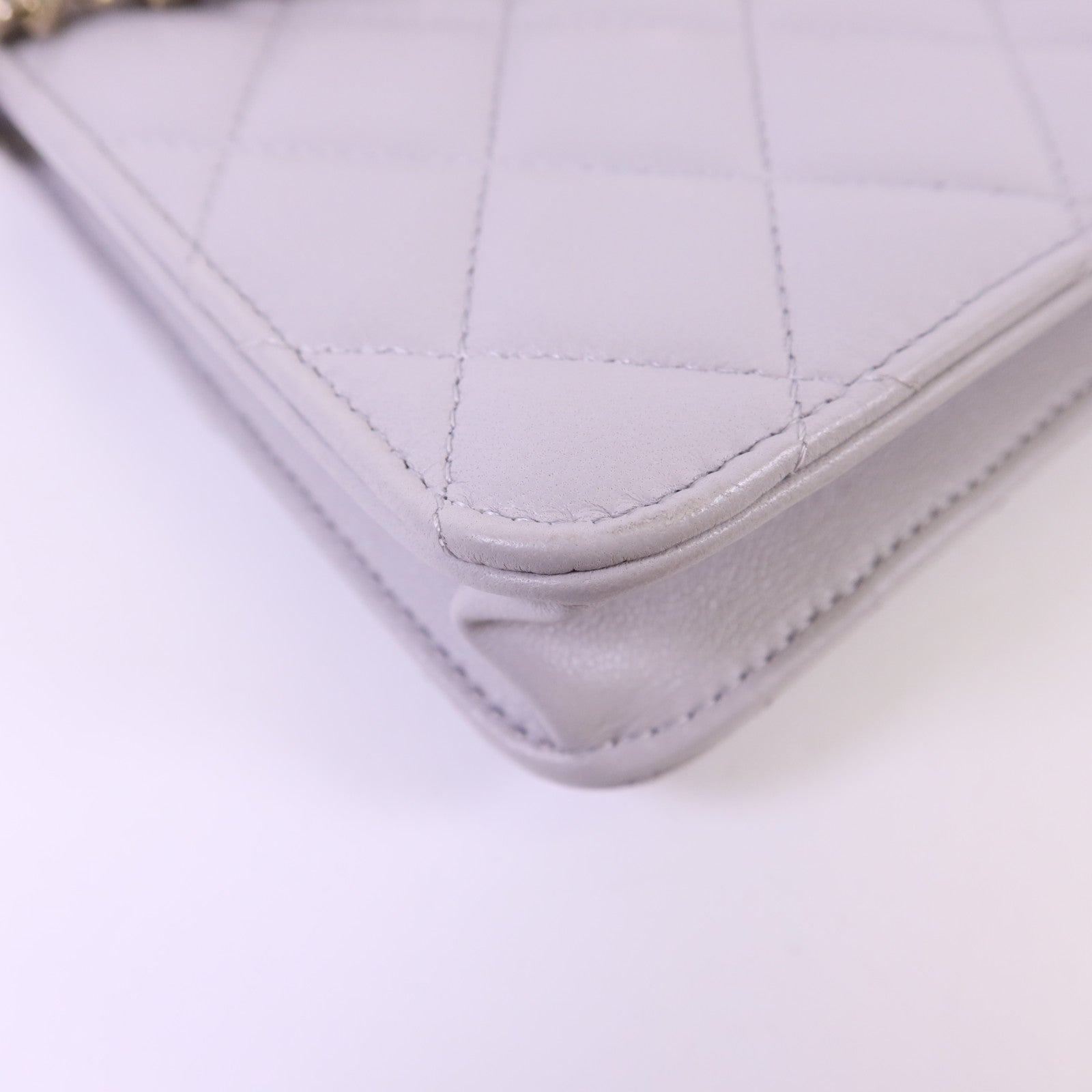 CHANEL 羊皮皮革Mini Flap Bag With Top Handle金扣手挽肩背兩用袋