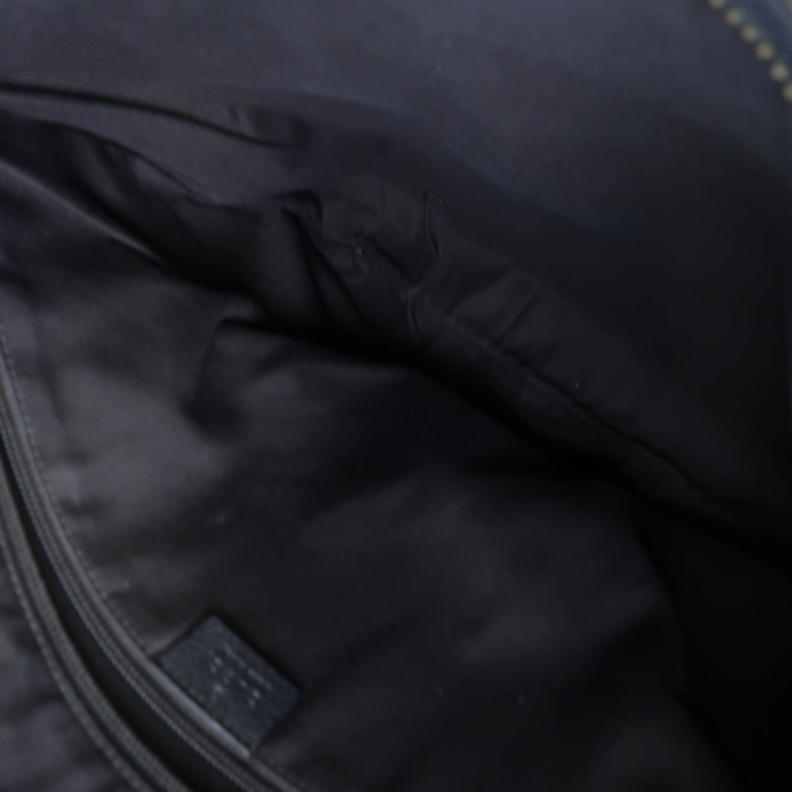 GUCCI 【激減優惠】帆布Shoulder Bag銀扣肩背袋黒色