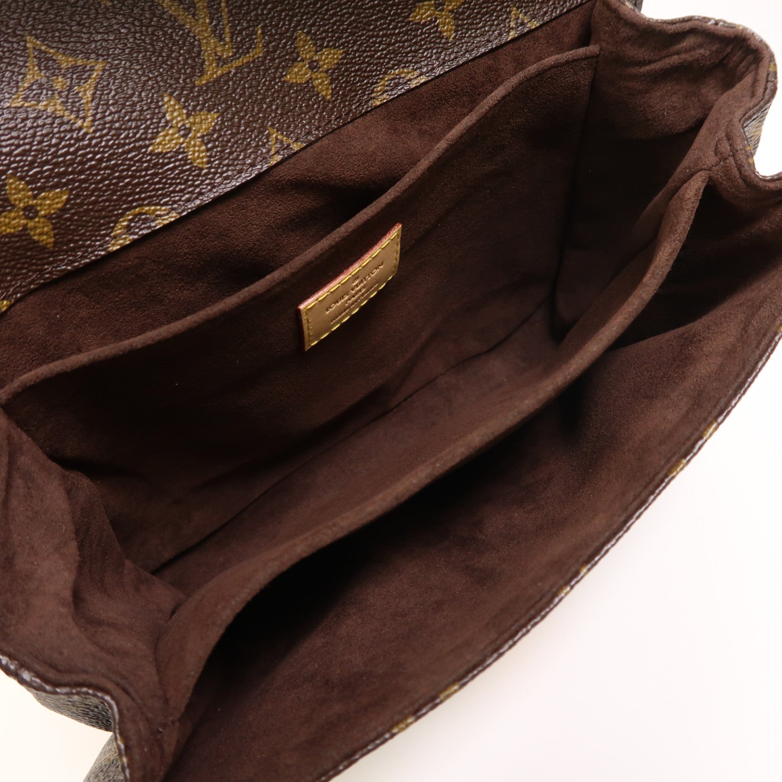 LOUIS VUITTON Monogram Pochette Metis MM金扣手挽肩背兩用袋