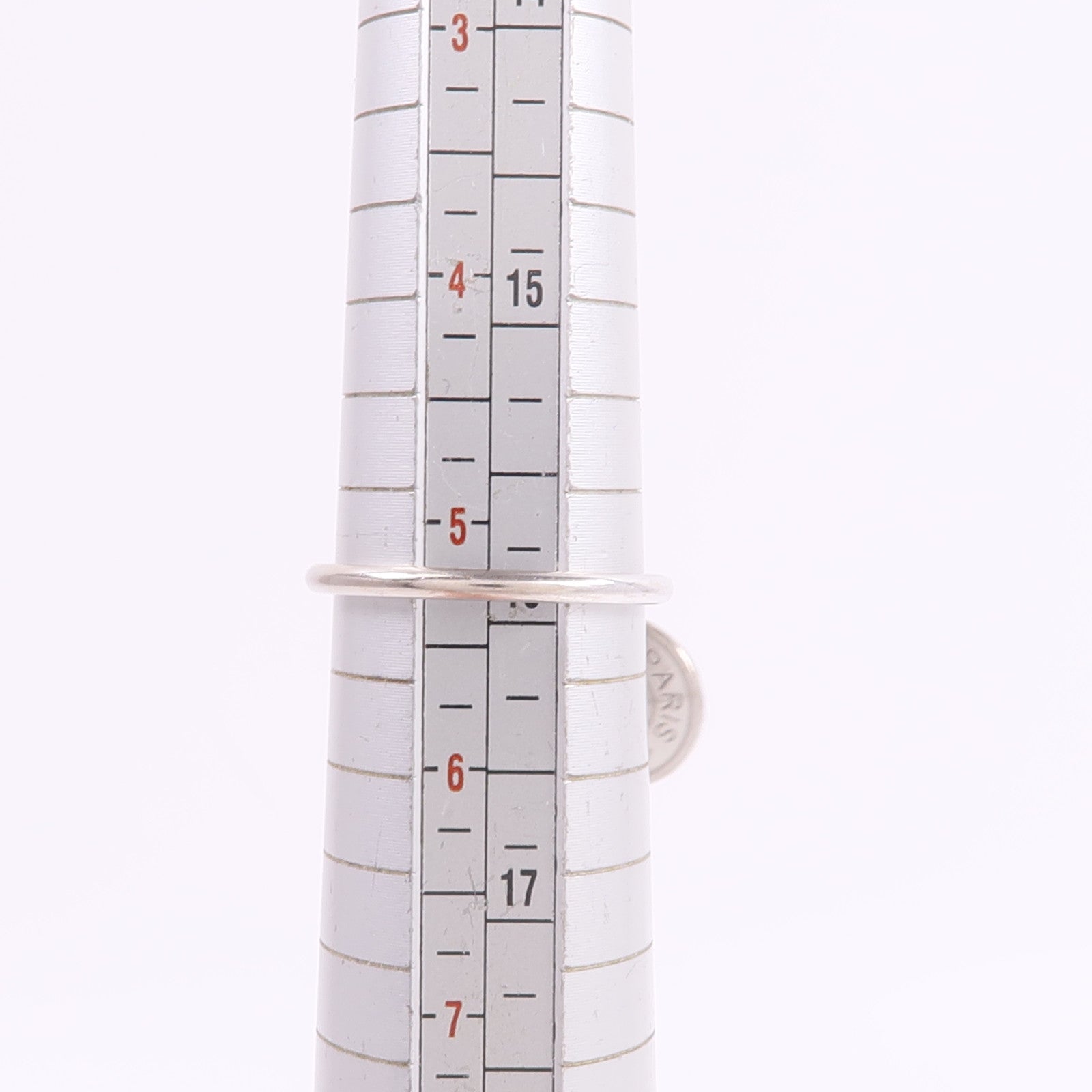 HERMES 18K白金Gambade Ring鑽石戒指
