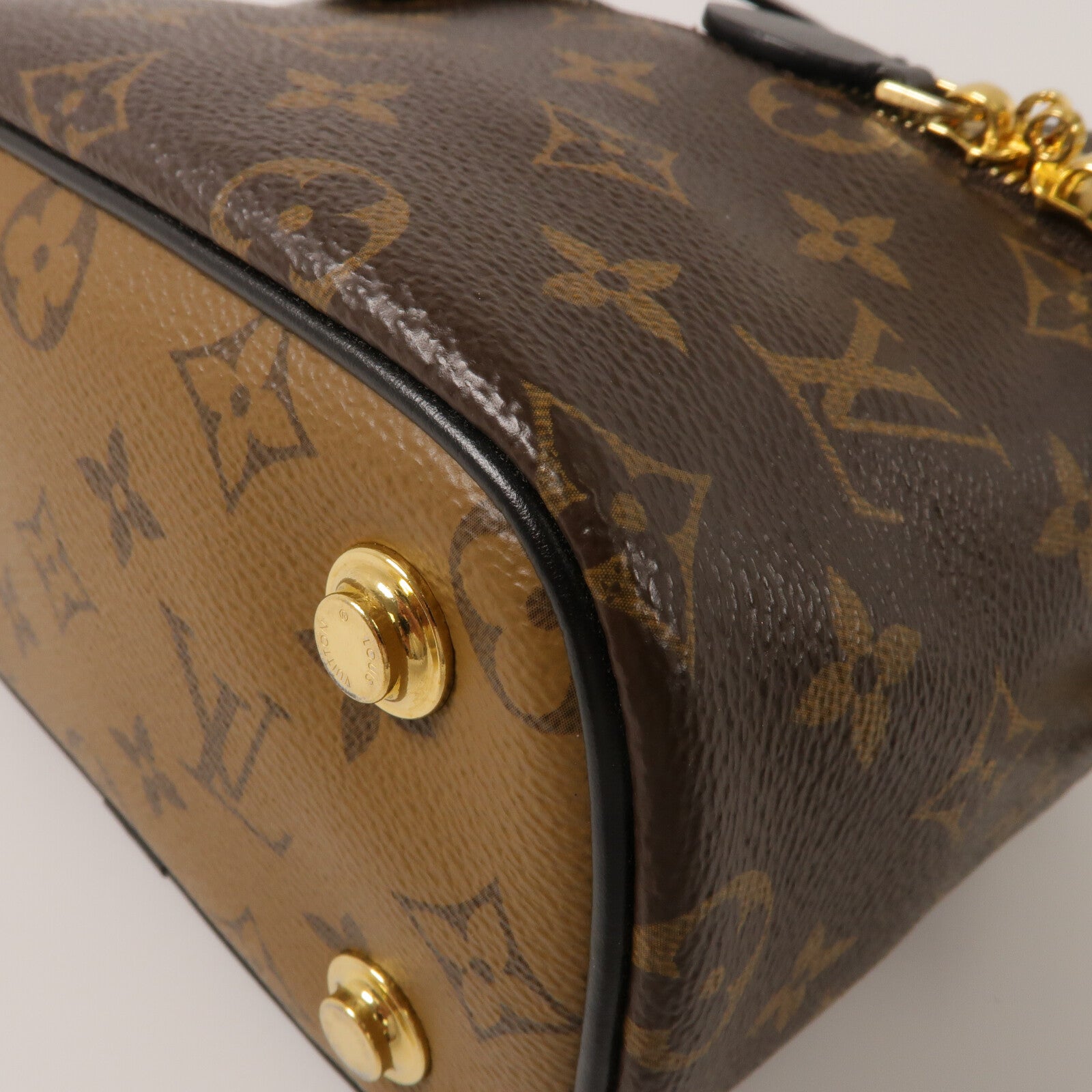 LOUIS VUITTON Monogram Reverse Vanity PM手挽肩背兩用袋