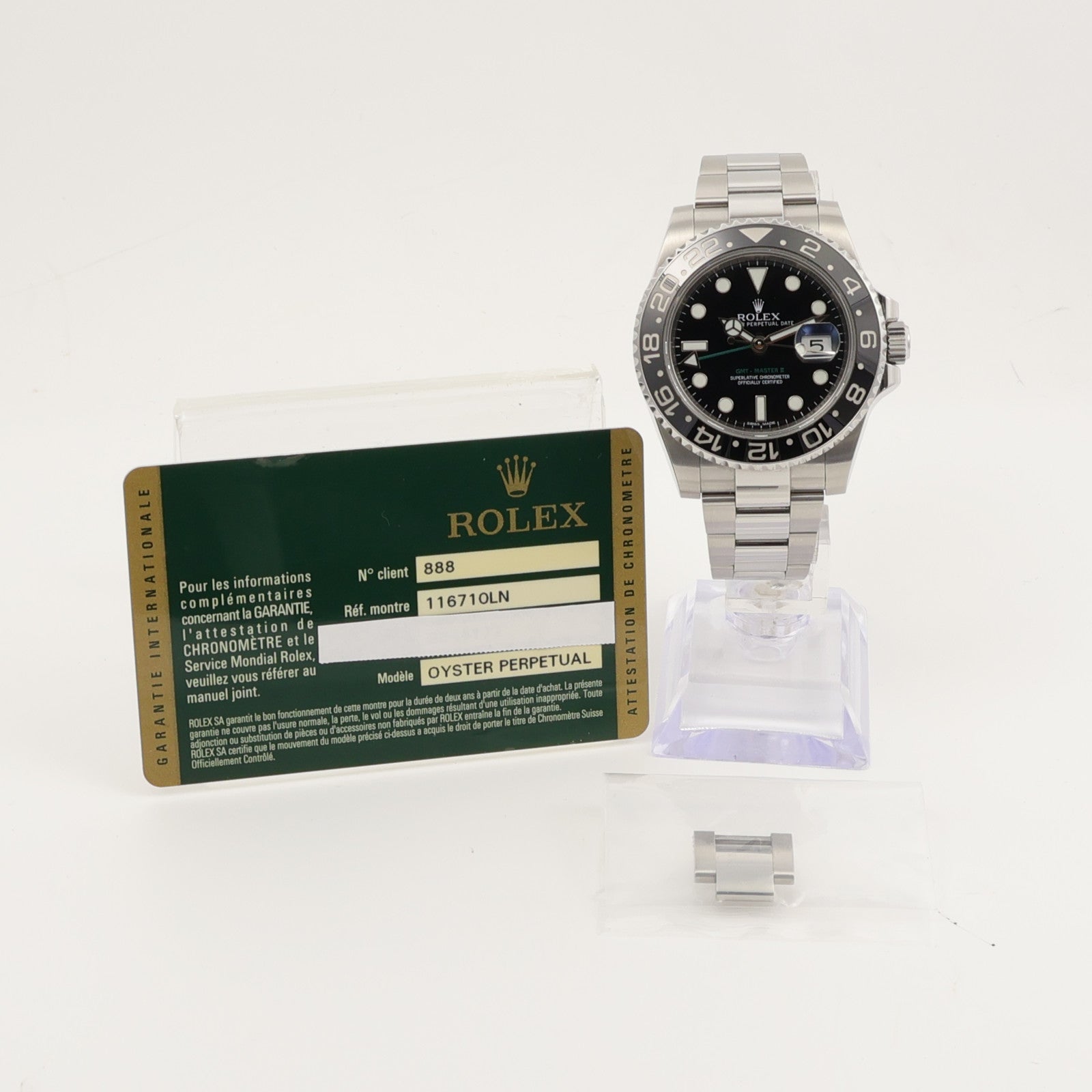 ROLEX GMT Master II 116710LN