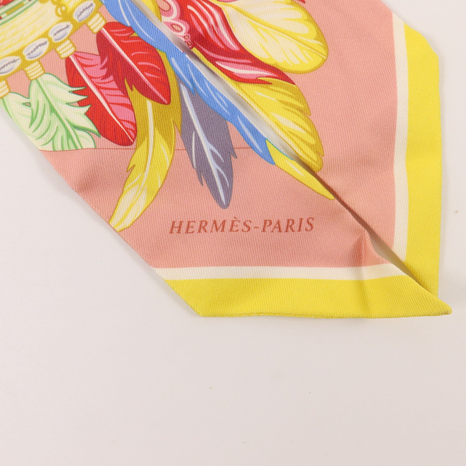 HERMES 絲質Twilly絲巾