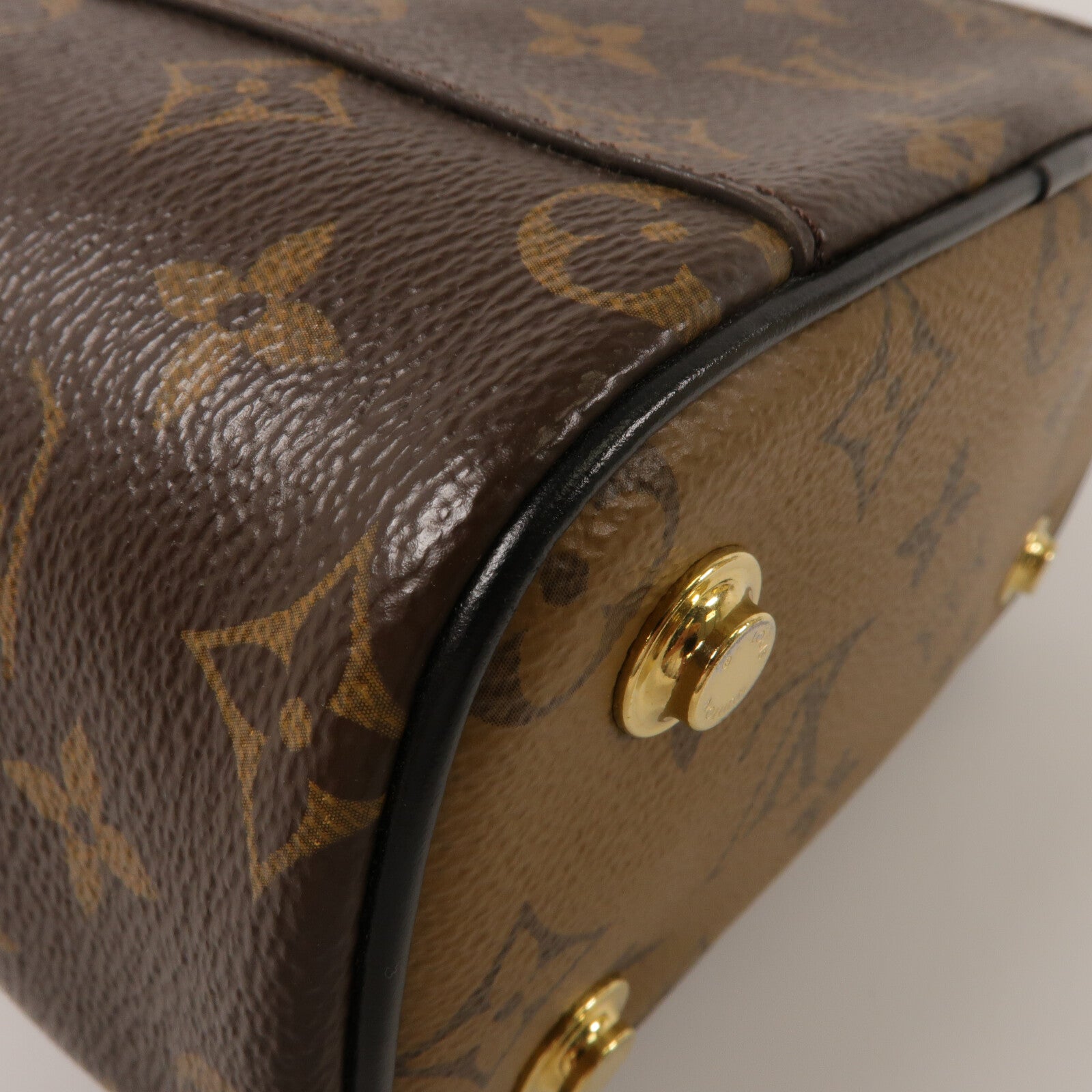 LOUIS VUITTON Monogram Reverse Vanity PM手挽肩背兩用袋