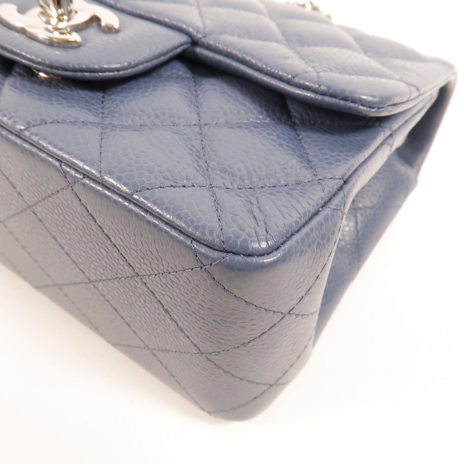 CHANEL 牛皮皮革Mini Classic 17鏈帶肩背袋