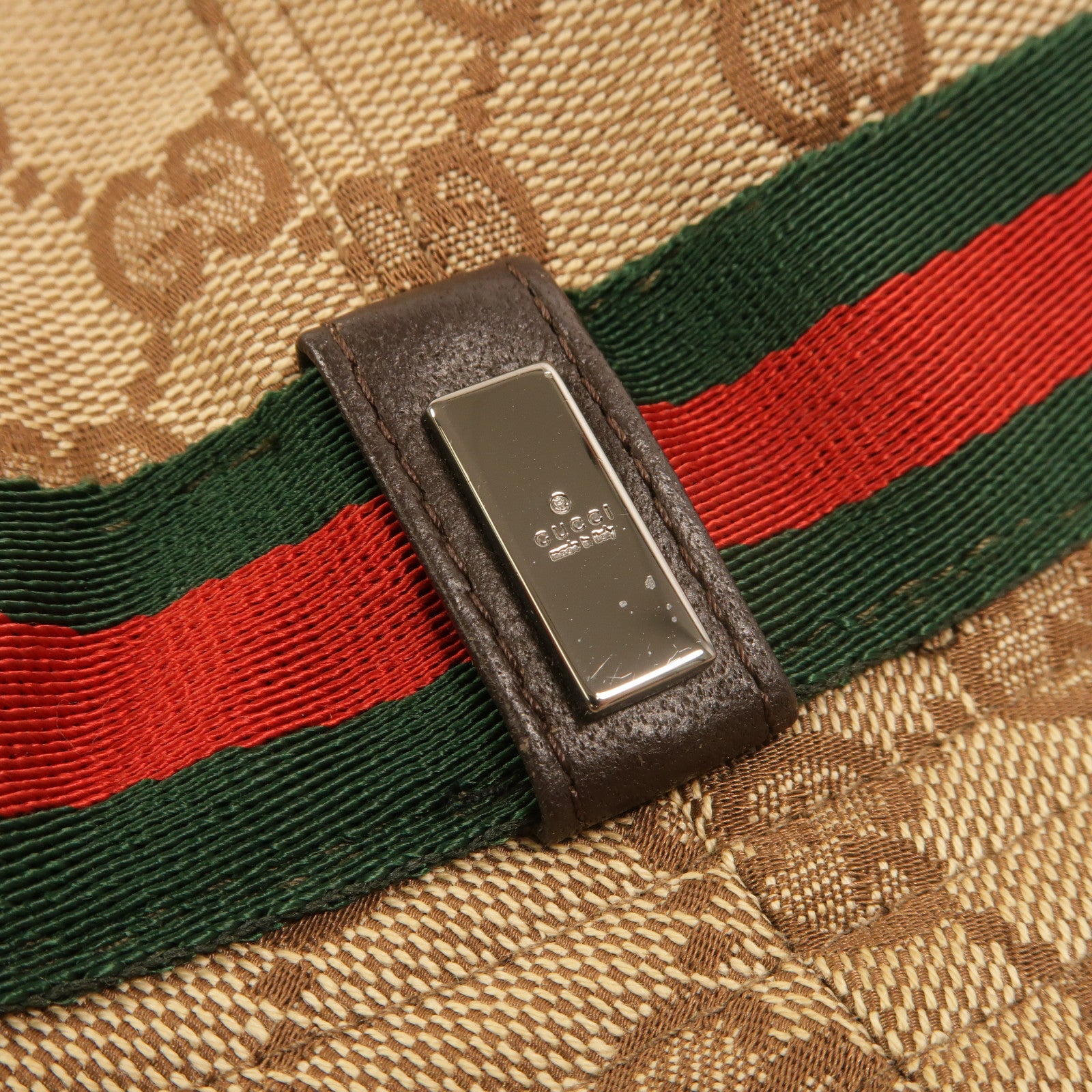 GUCCI 帆布GG Canvas Bucket Hat(M)帽子