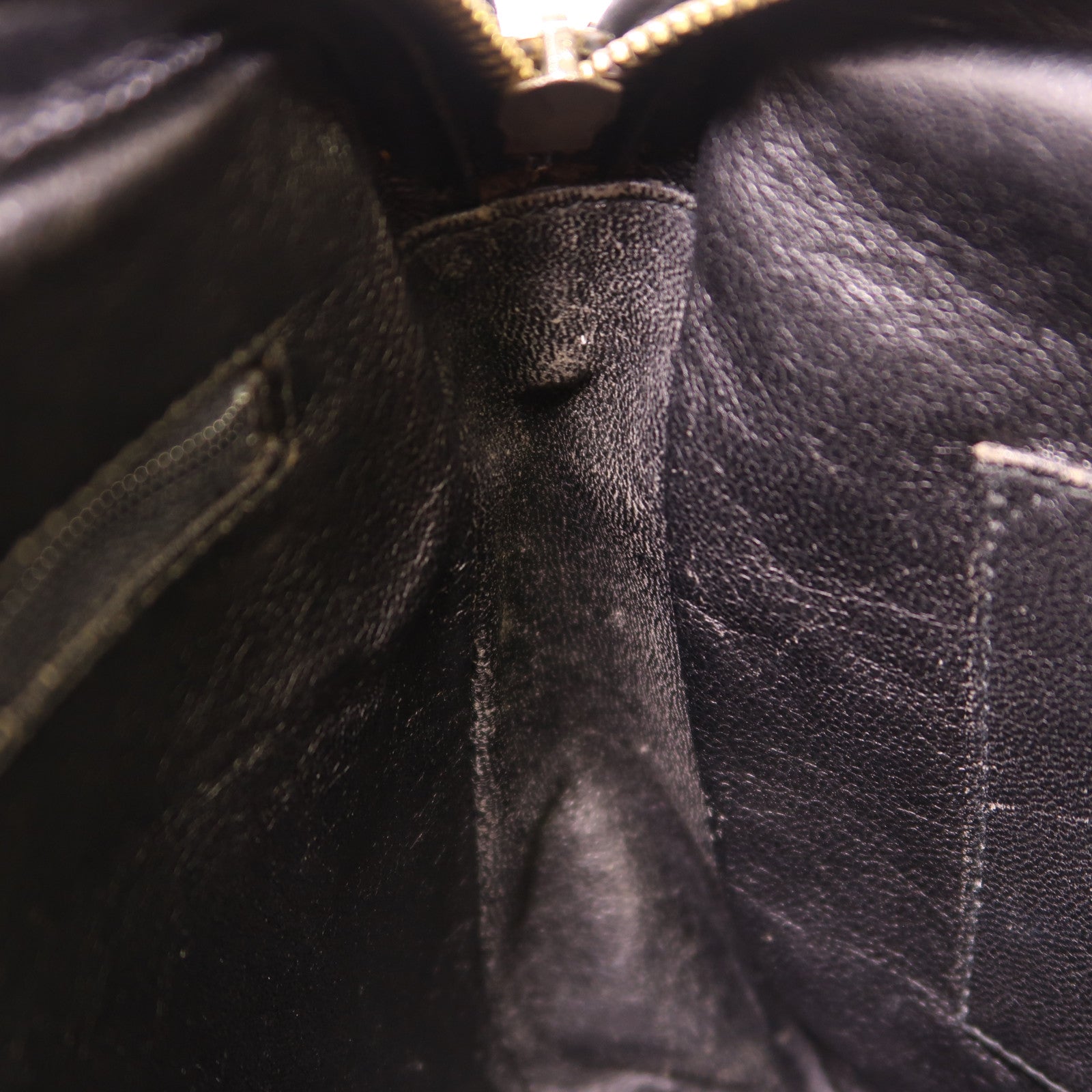 CHANEL 羊皮皮革Vintage Chain Shoulder金扣鏈帶肩背袋