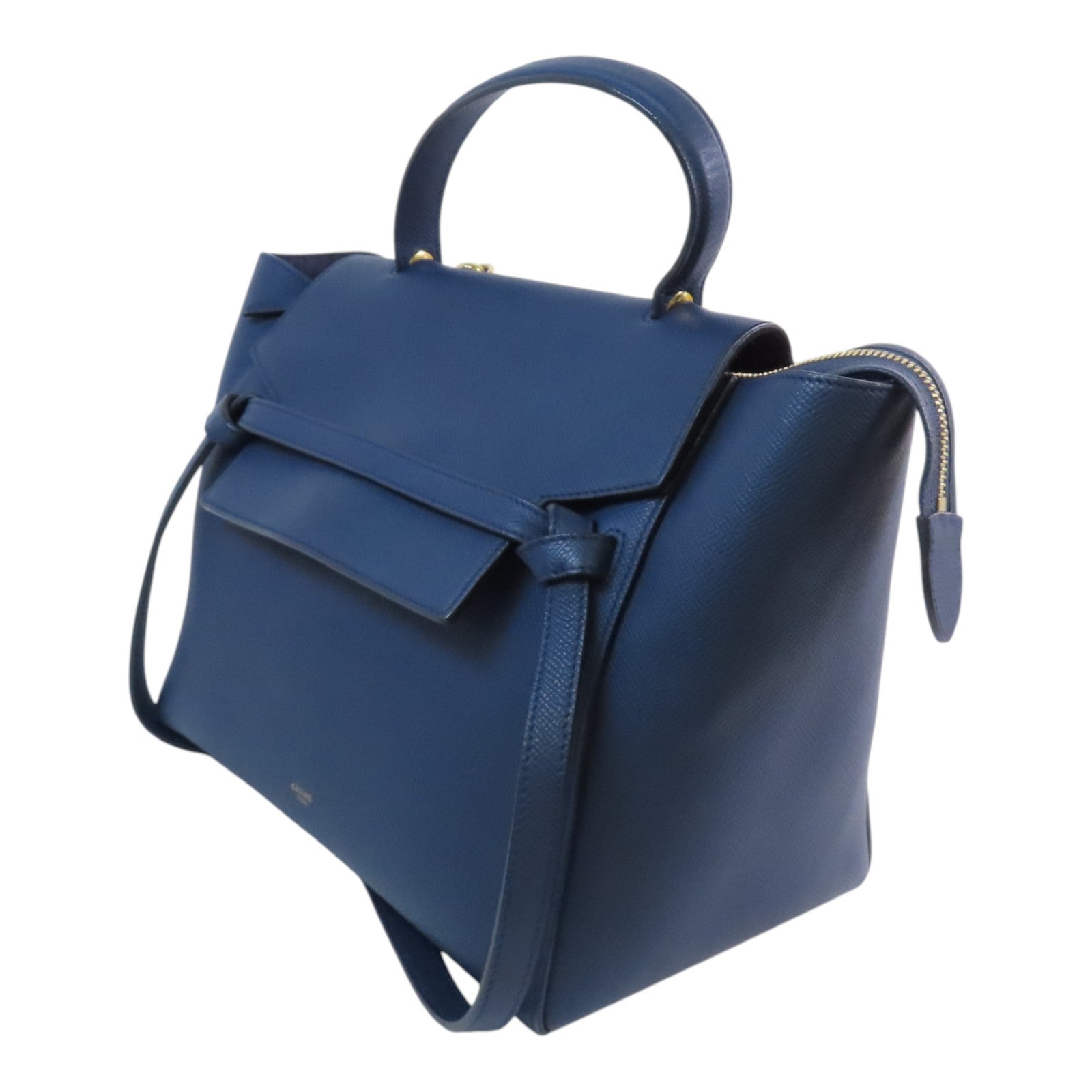 CELINE 牛皮皮革Belt Bag金扣手挽肩背兩袋