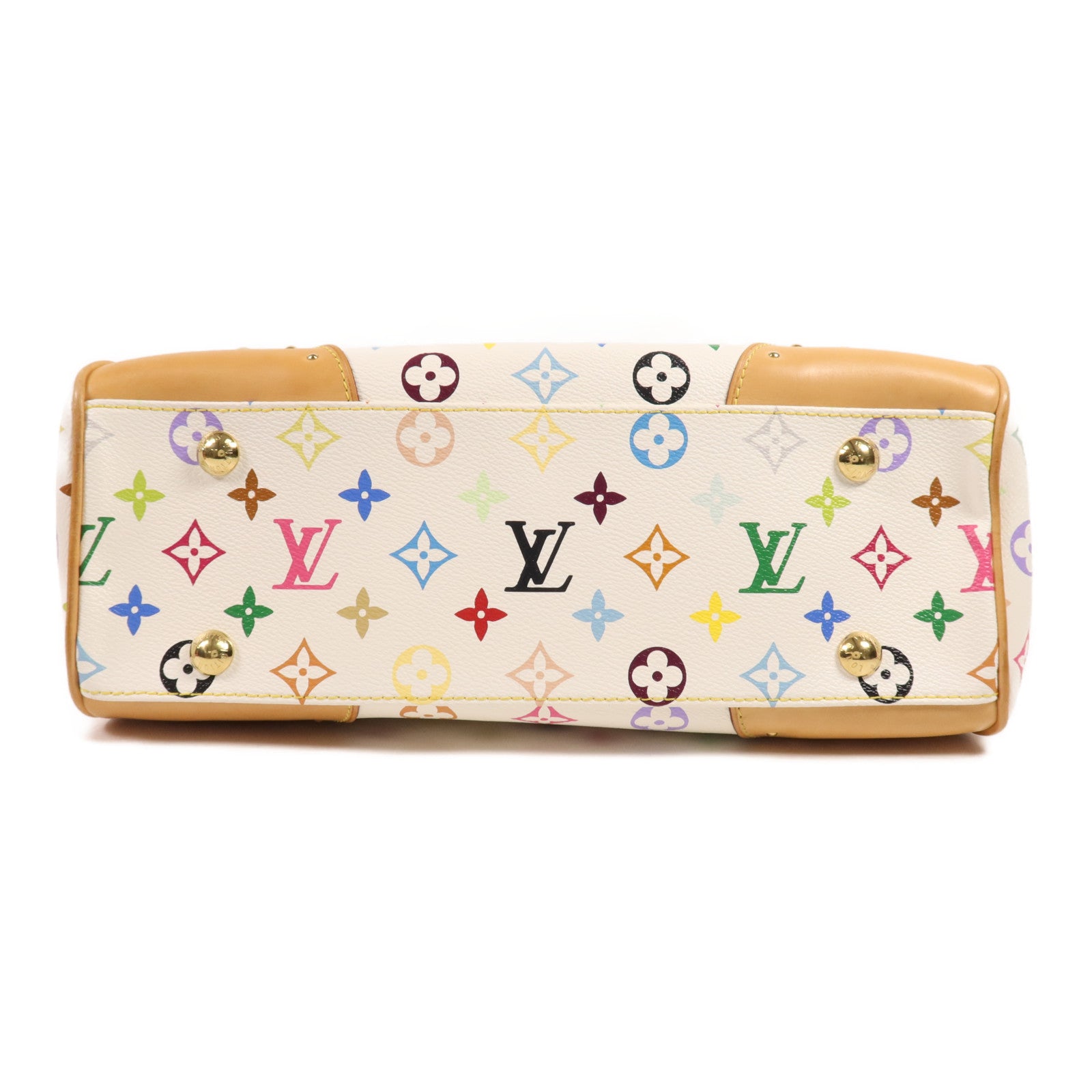 LOUIS VUITTON Monogram Multicolore Beverly MM金扣肩背袋
