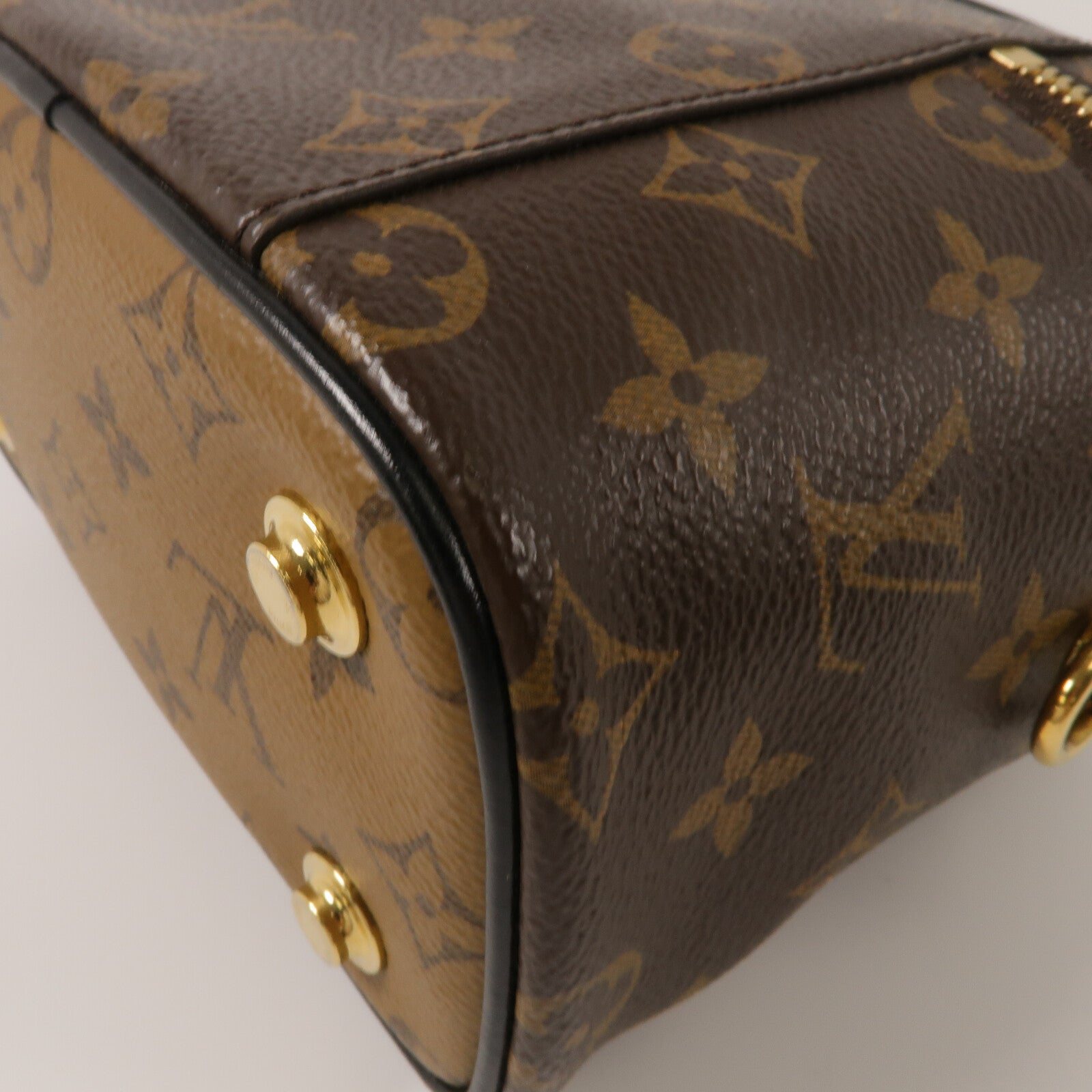 LOUIS VUITTON Monogram Reverse Vanity PM手挽肩背兩用袋