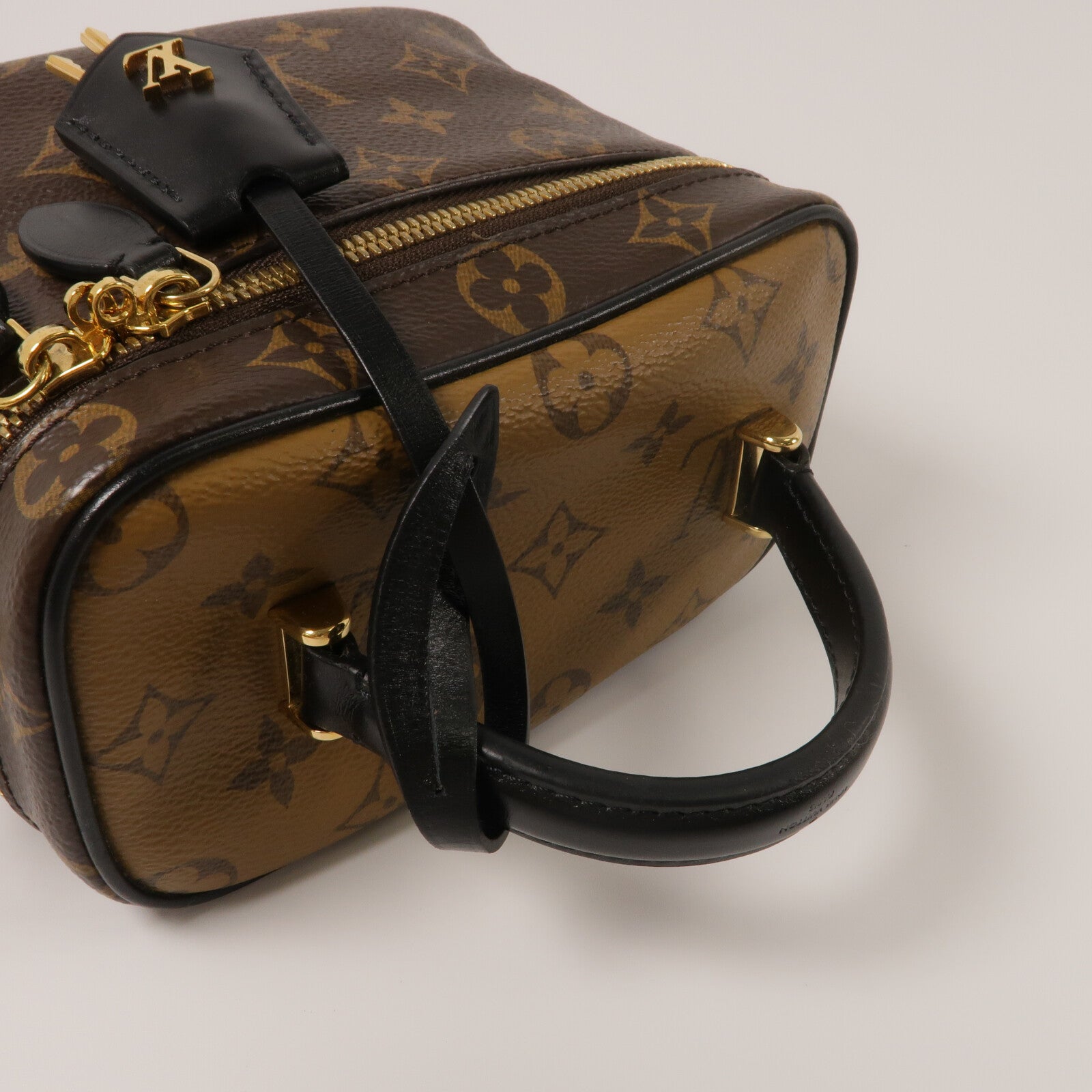 LOUIS VUITTON Monogram Reverse Vanity PM手挽肩背兩用袋