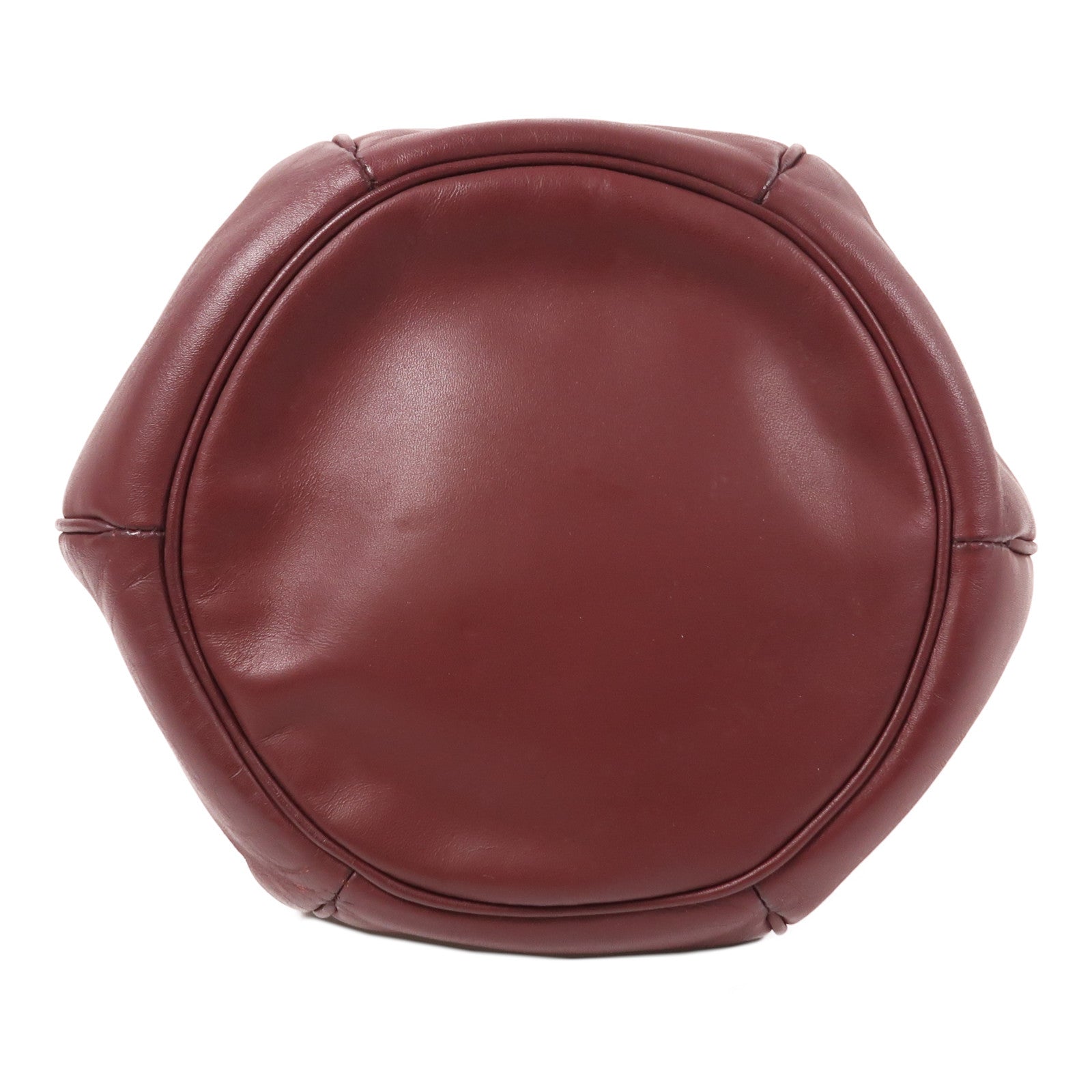 CARTIER 牛皮皮革Bucket Bag金扣肩背袋