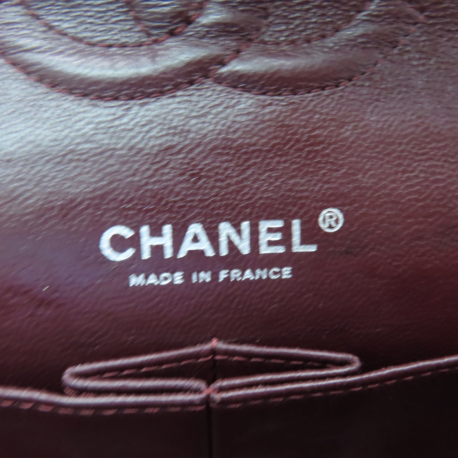 CHANEL 【清倉大減價】菱格羊皮皮革Classic 25cm金扣手挽肩背兩用袋黑色