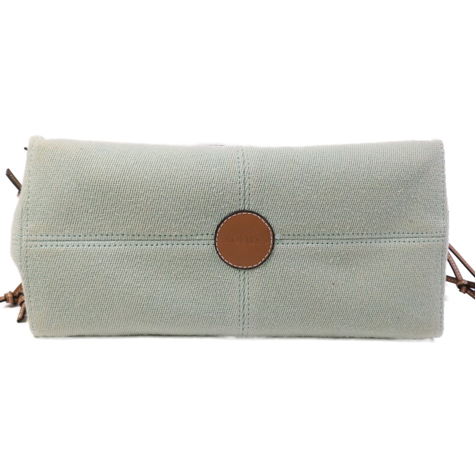 LOEWE 帆布Cushion Tote手挽袋