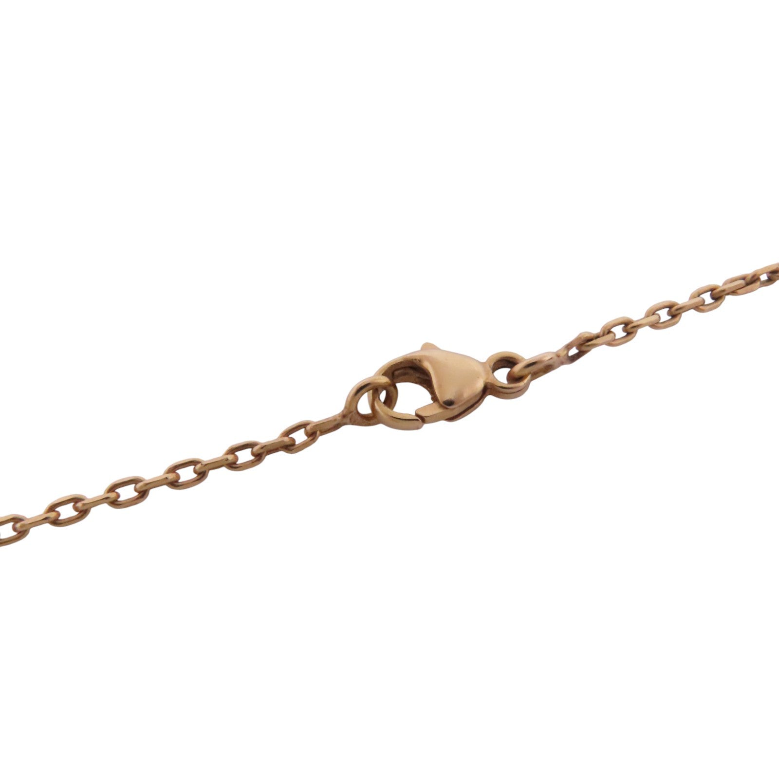 HERMES 金屬/琺瑯Irene Necklace金扣項鏈