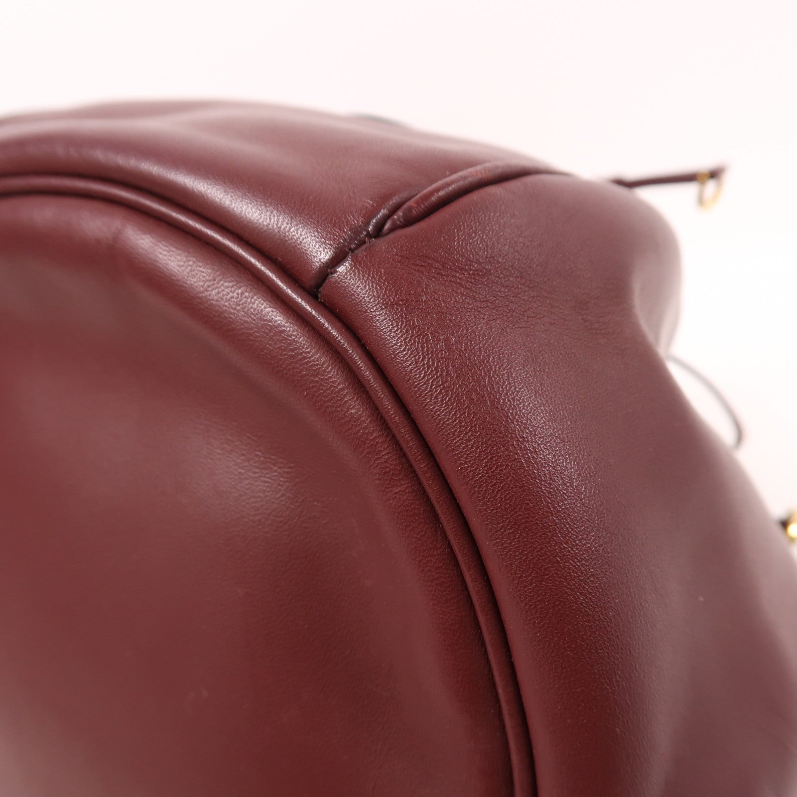 CARTIER 牛皮皮革Bucket Bag金扣肩背袋