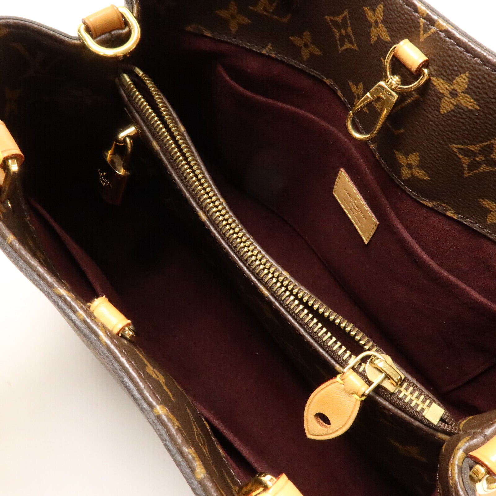 LOUIS VUITTON Monogram Montaigne MM手挽肩背兩用袋