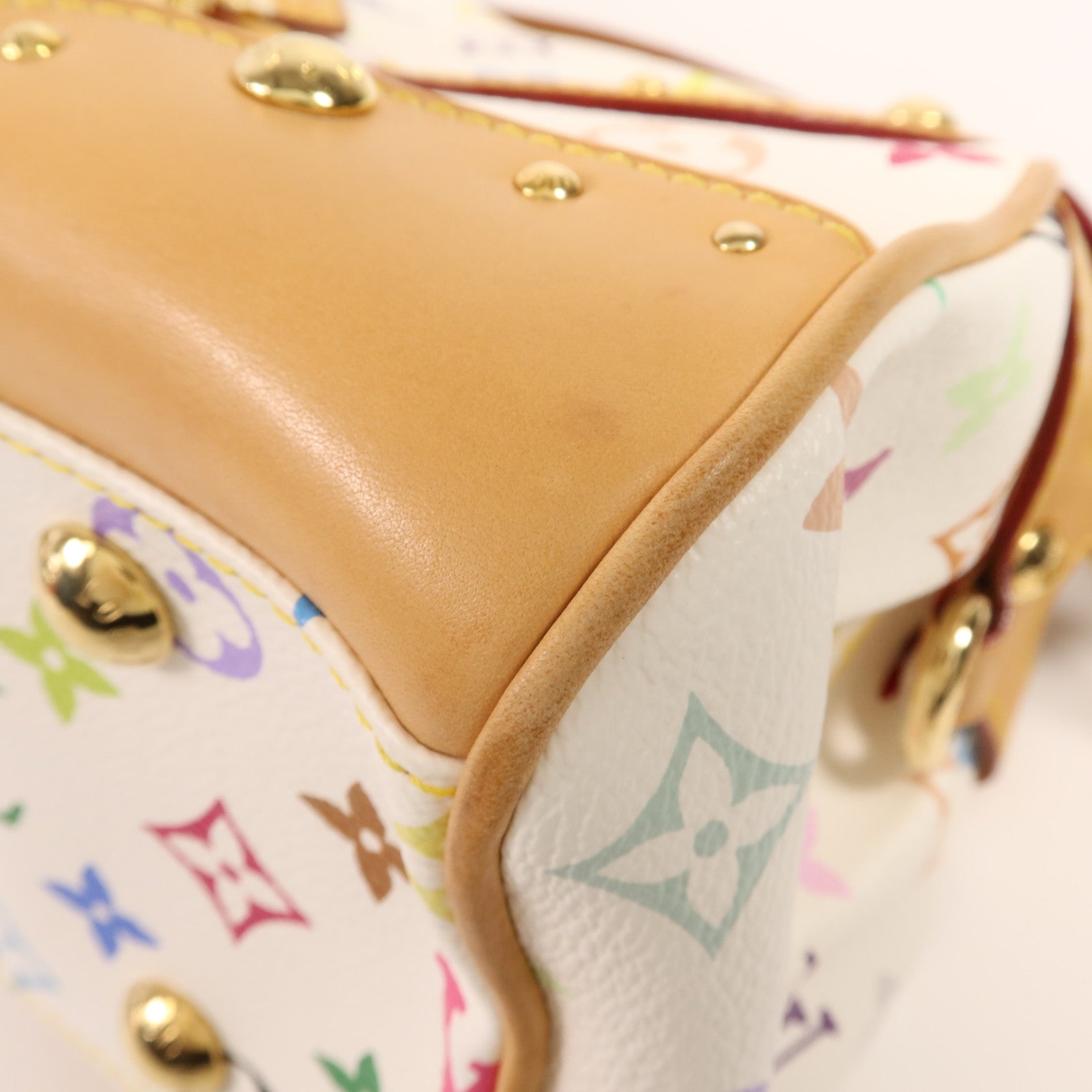LOUIS VUITTON Monogram Multicolore Beverly MM金扣肩背袋