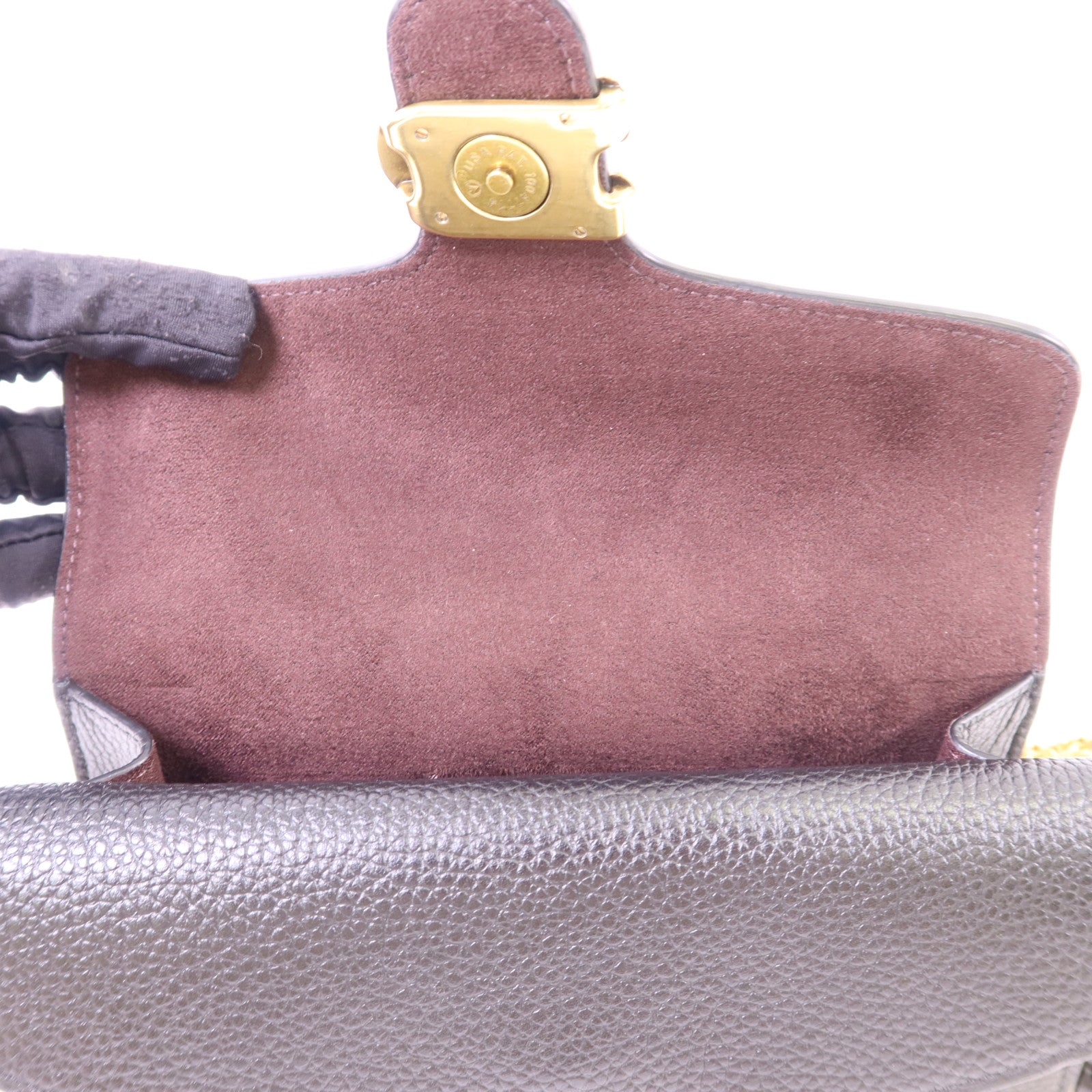 COACH 牛皮皮革2 Way Shoulder Bag金扣手挽肩背兩用袋