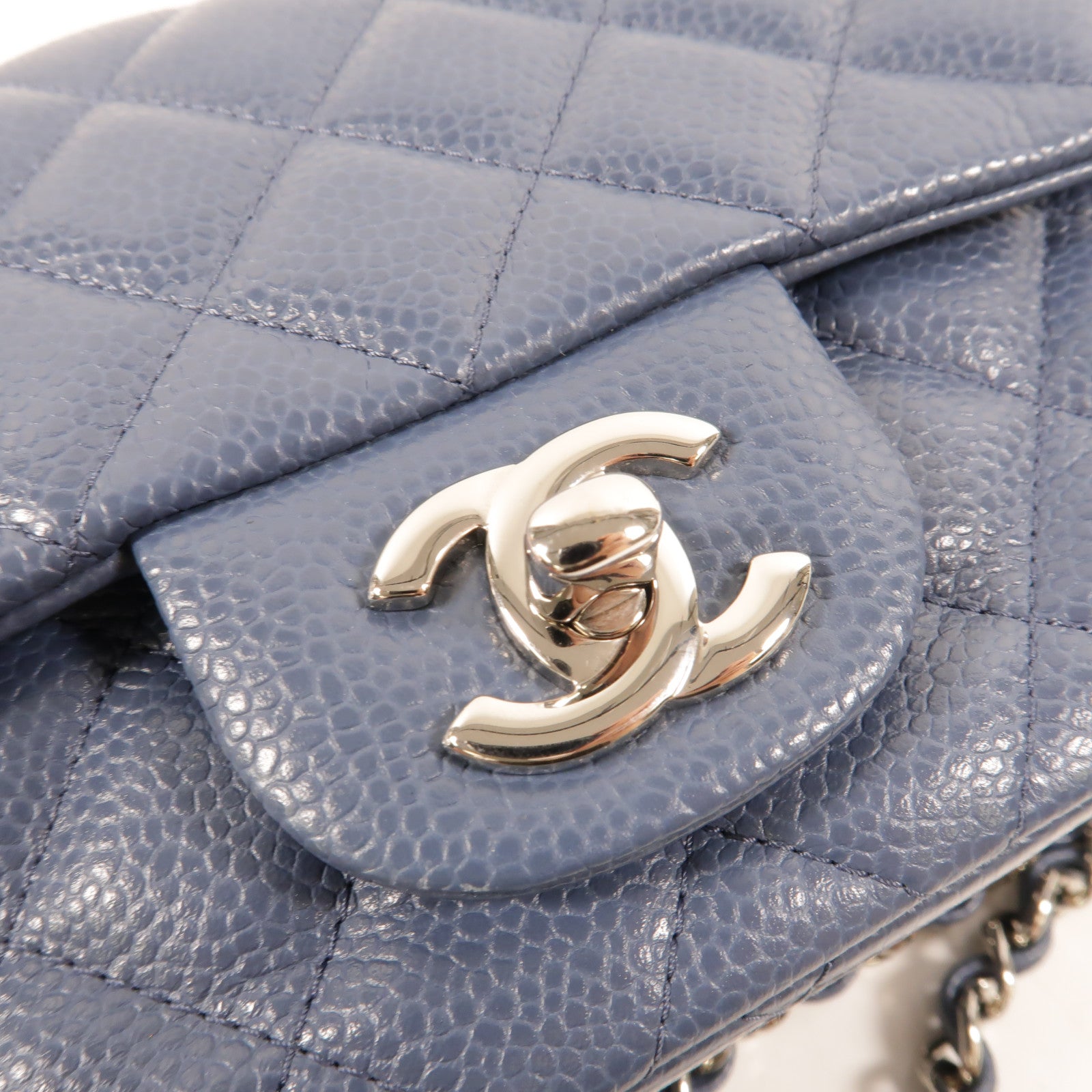 CHANEL 牛皮皮革Mini Classic 17鏈帶肩背袋