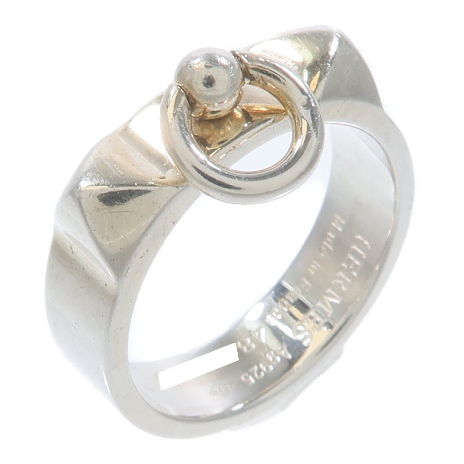 HERMES 925純銀Collier De Chien Ring戒指