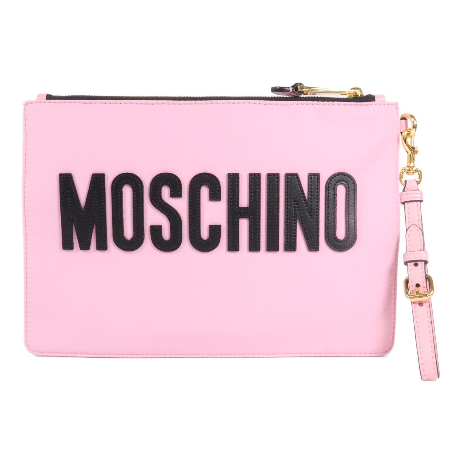 MOSCHINO 尼龍Bear Pouch手拿包
