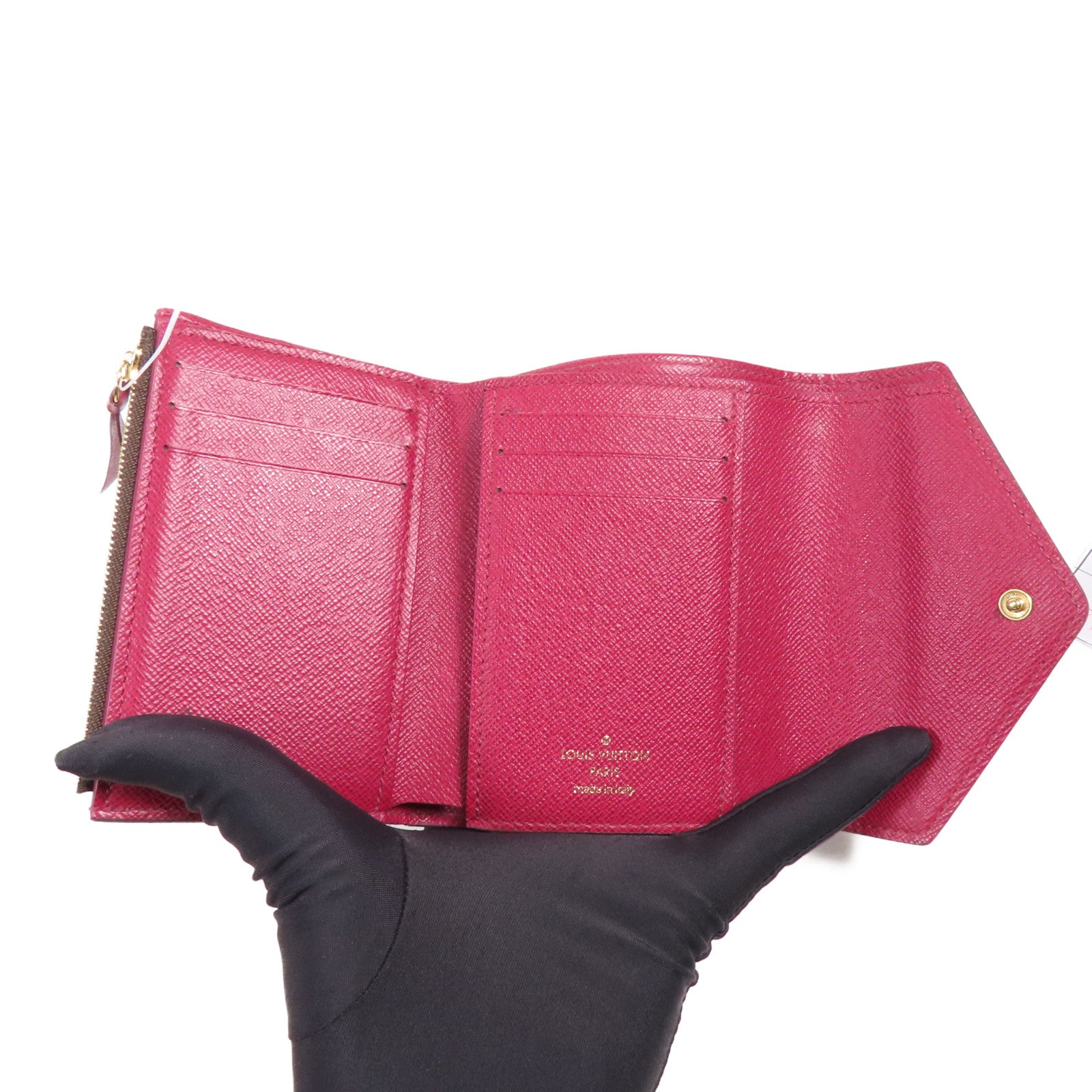LOUIS VUITTON Monogram Portefeuille Victorine金扣錢包