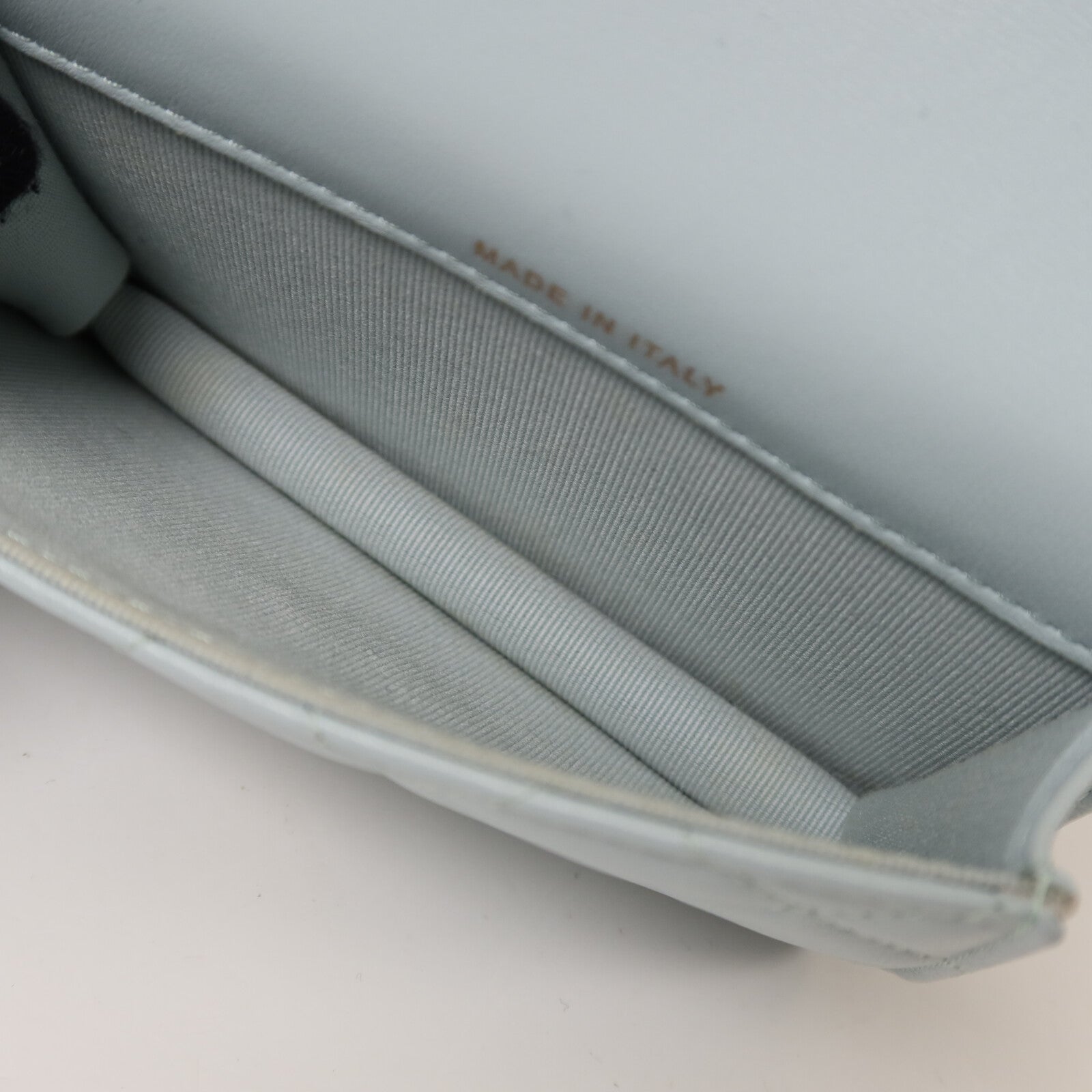 CHANEL 羊皮皮革Top Handle Flap金扣鏈帶手挽肩背兩用袋