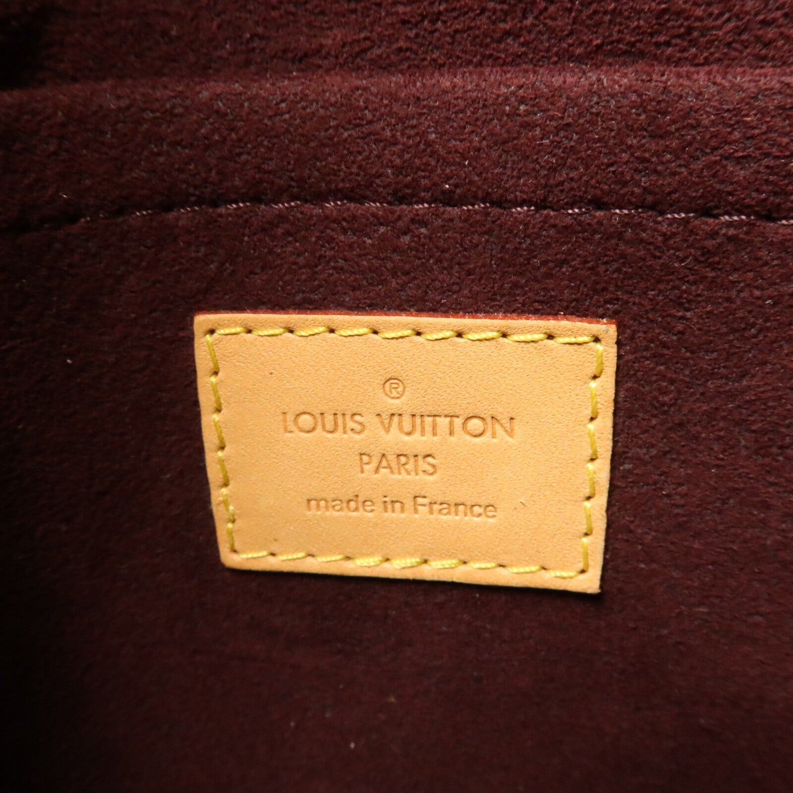 LOUIS VUITTON Monogram Montaigne MM手挽肩背兩用袋