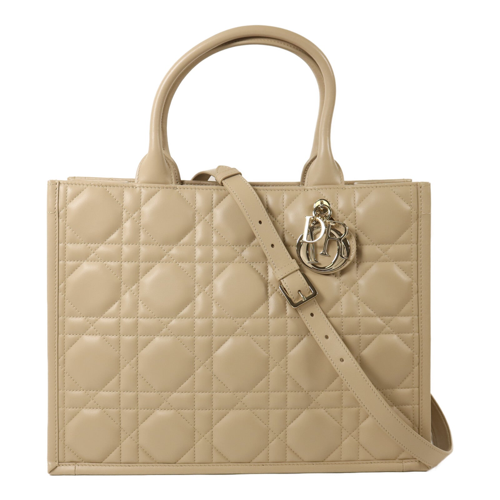 Dior 牛皮皮革Book Tote Medium手挽肩背兩用袋