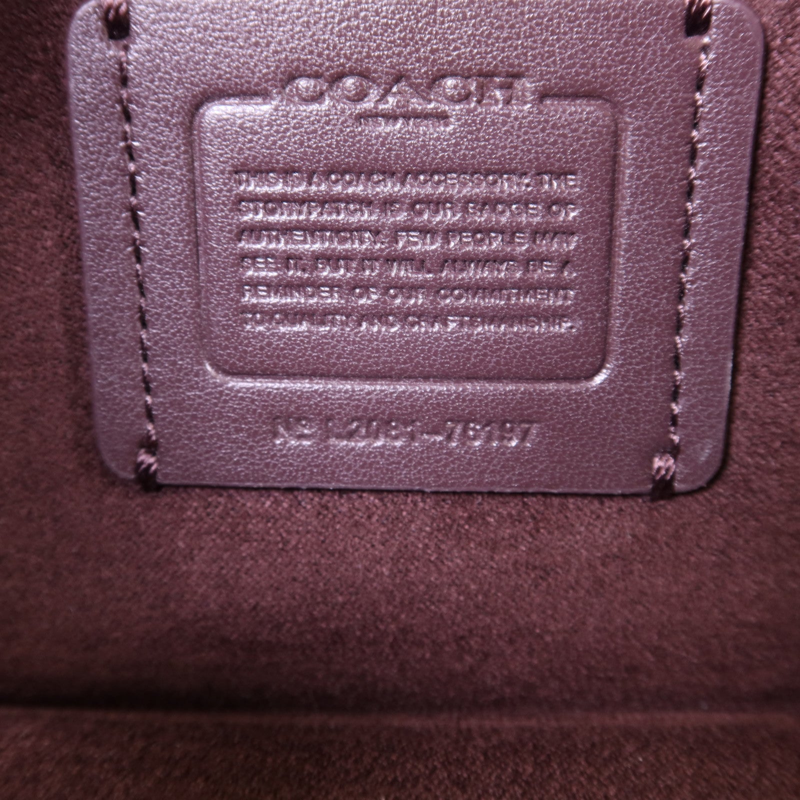 COACH 牛皮皮革2 Way Shoulder Bag金扣手挽肩背兩用袋