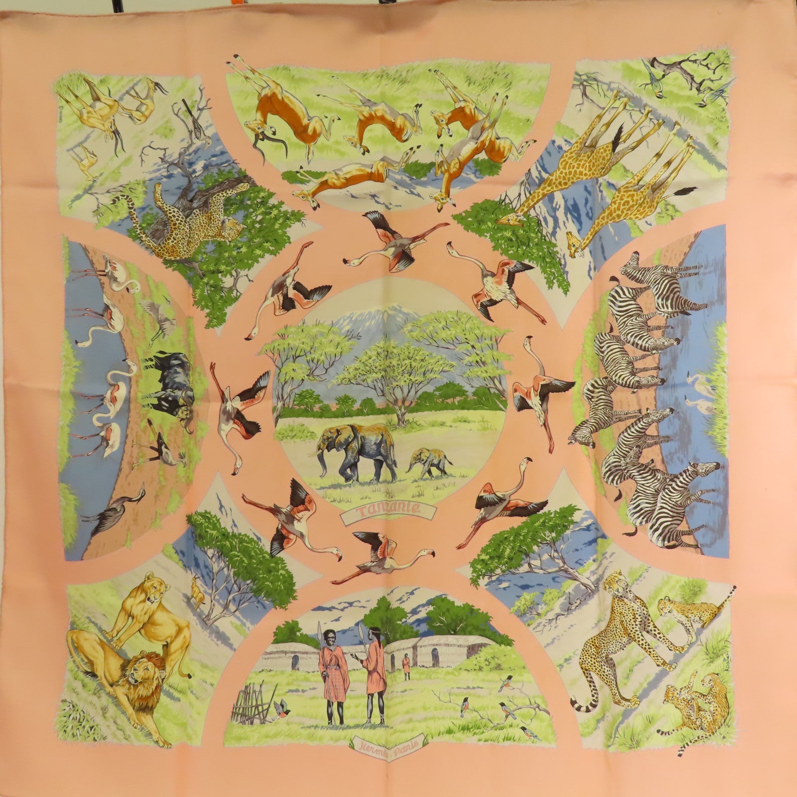 HERMES 【激減優惠】絲質Scarf絲巾