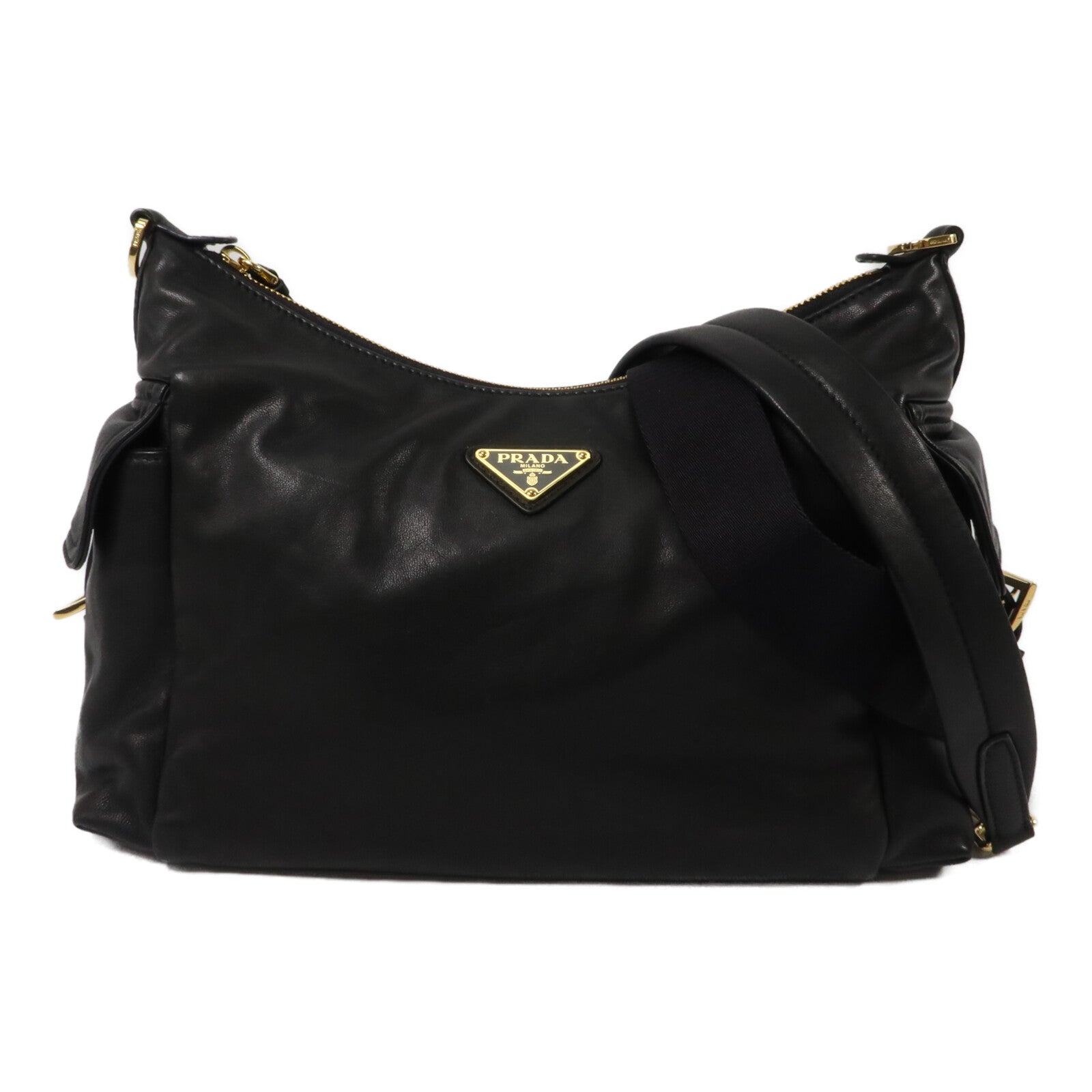 PRADA 牛皮皮革Explore Large肩背袋