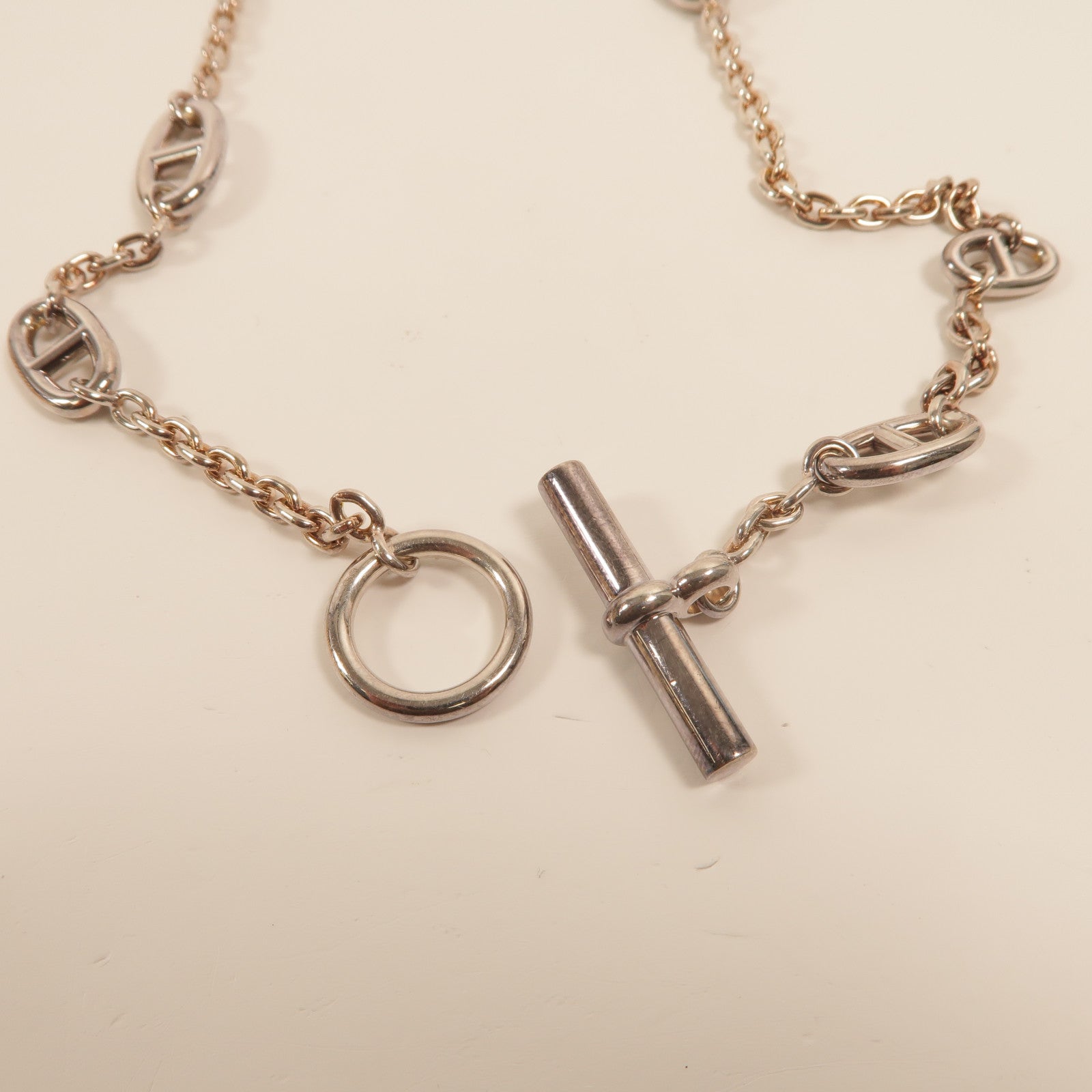 HERMES 925純銀Farandole Long Necklace 160項鍊