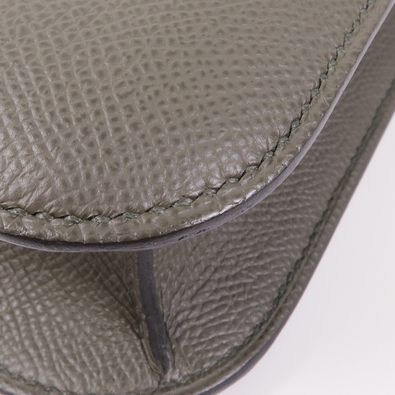 HERMES Epsom皮革Constance 24金扣肩背袋Vert De Gris